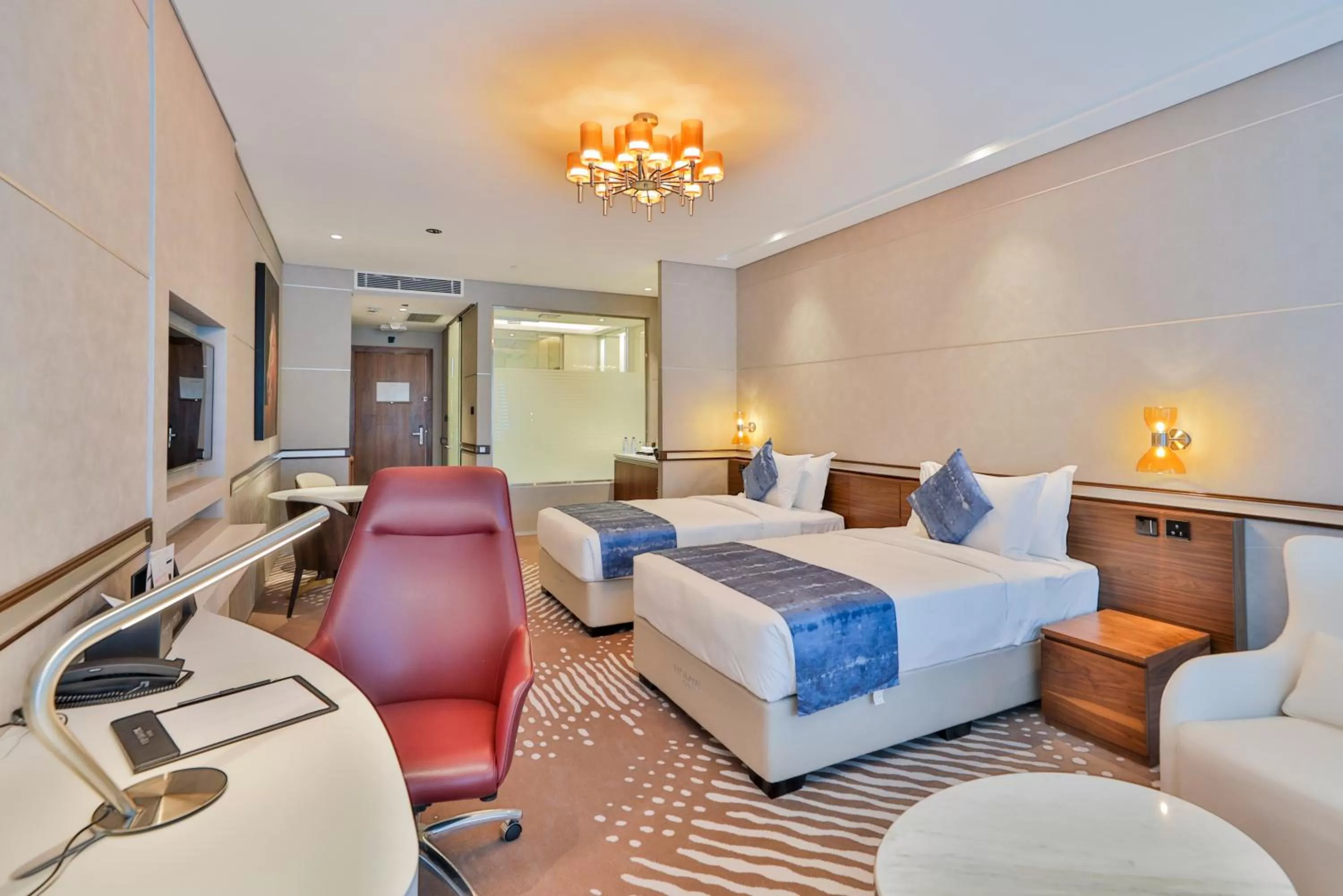 Photo of the whole room, Bed in VIP Hotel Doha Qatar