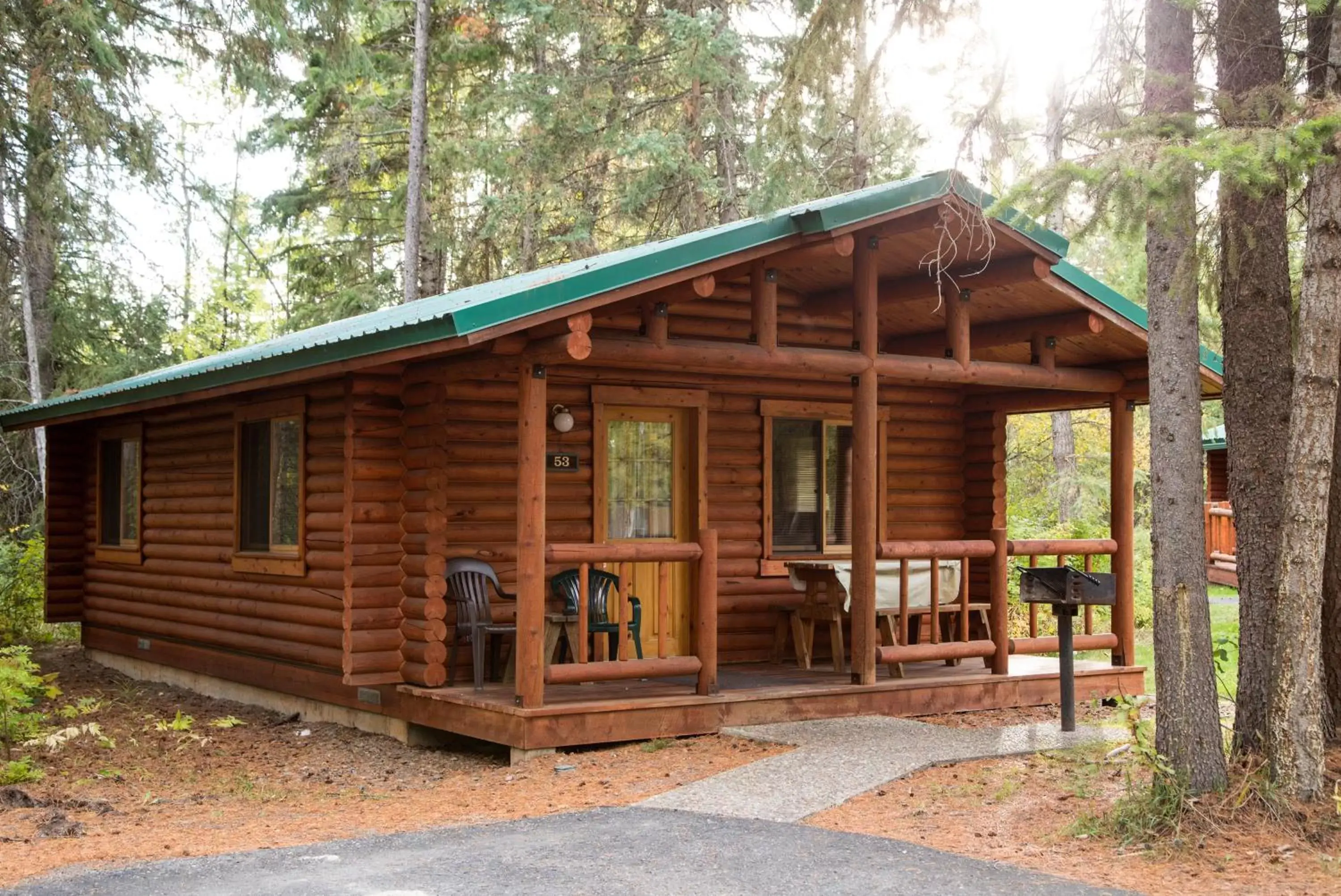 Ponderosa Cabin non-pet friendly in North Forty Resort Ponderosa Cabin non-pet friendly in North Forty Resort