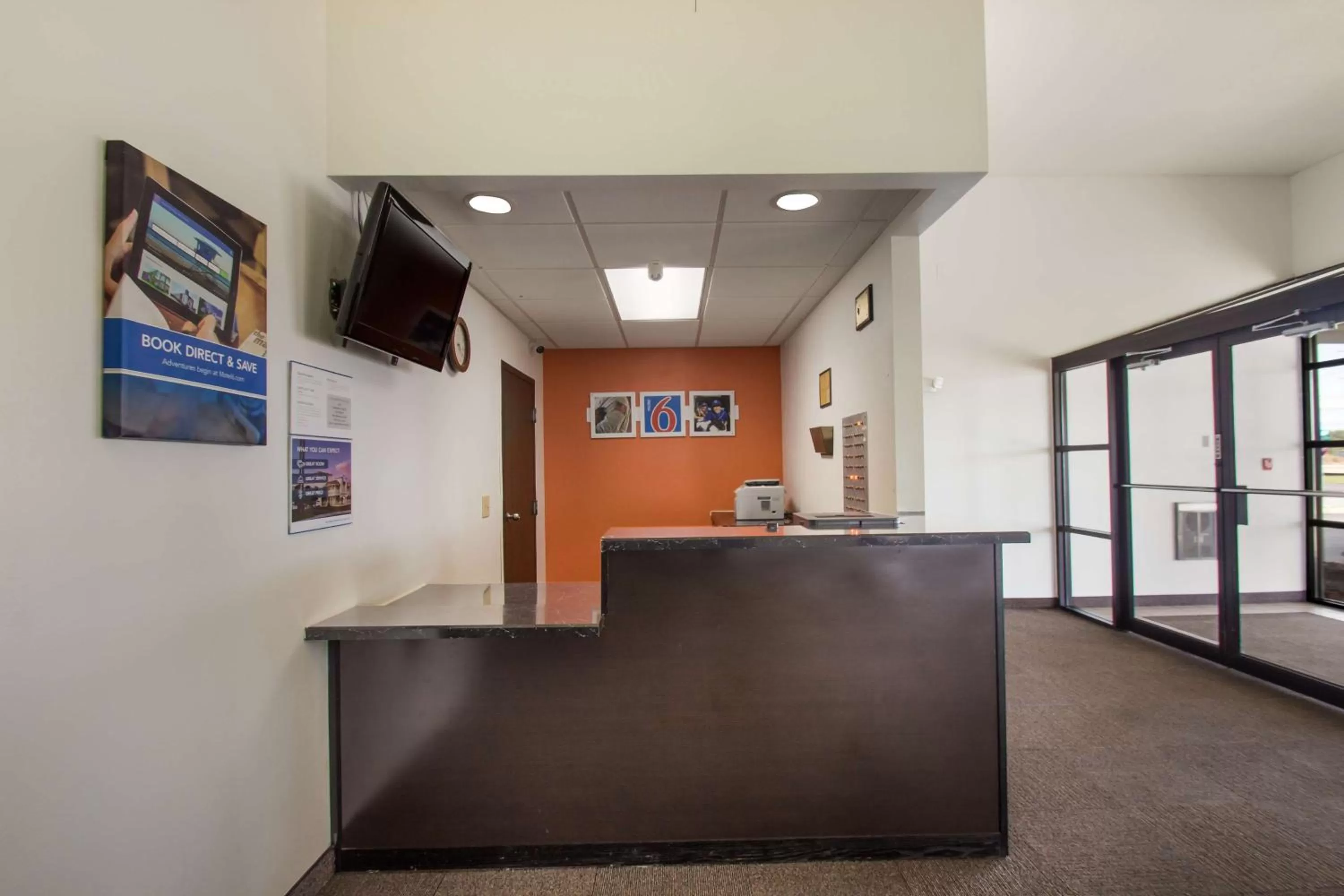 Lobby or reception in Motel 6-Rothschild, WI