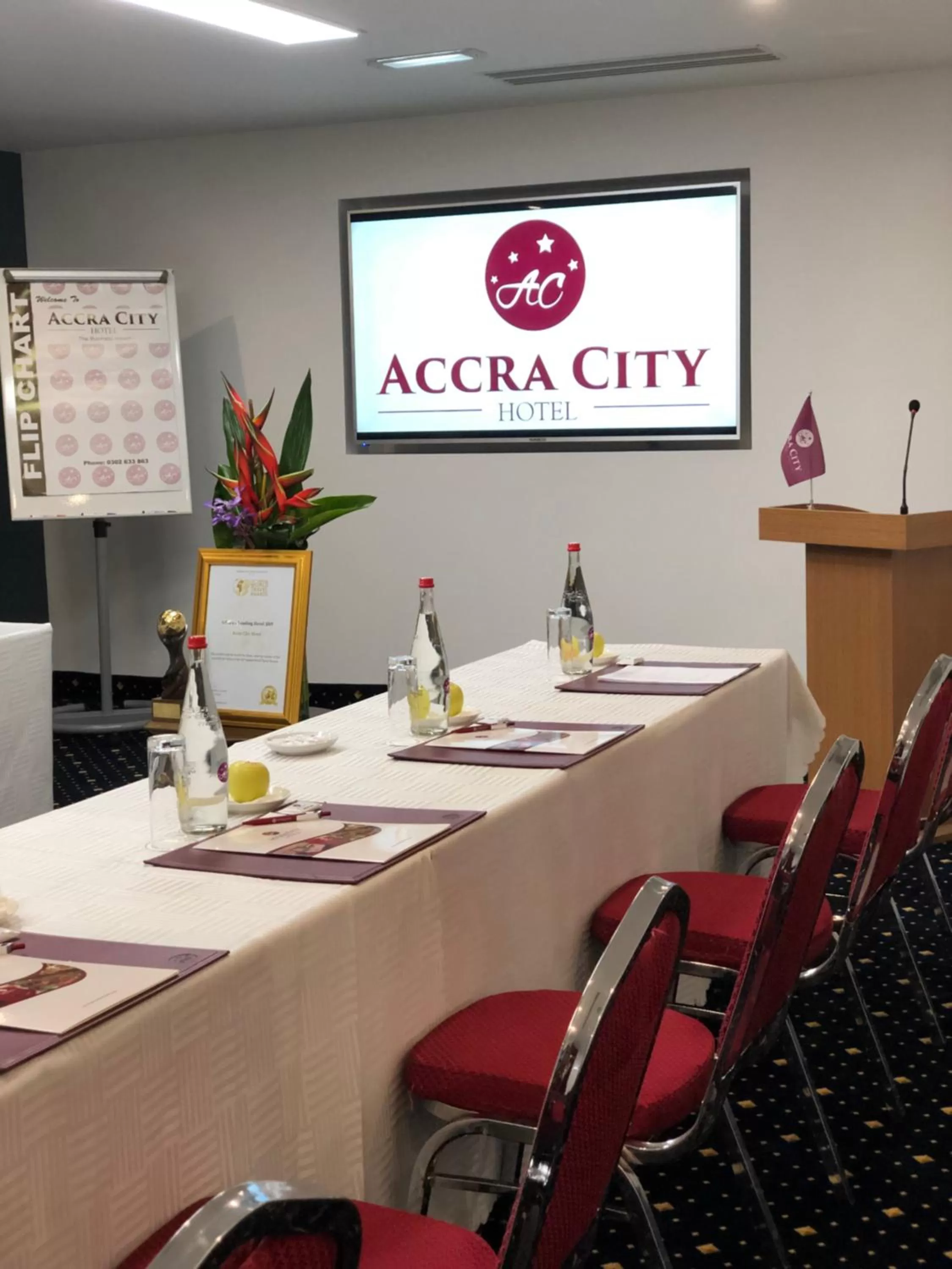 Meeting/conference room in Accra City Hotel