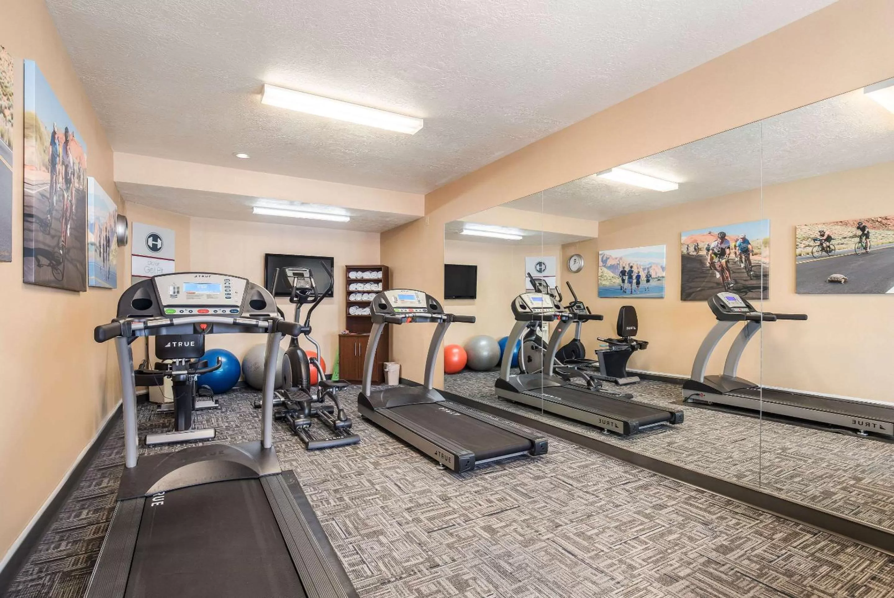 Fitness centre/facilities in Clarion Suites St George - Convention Center Area