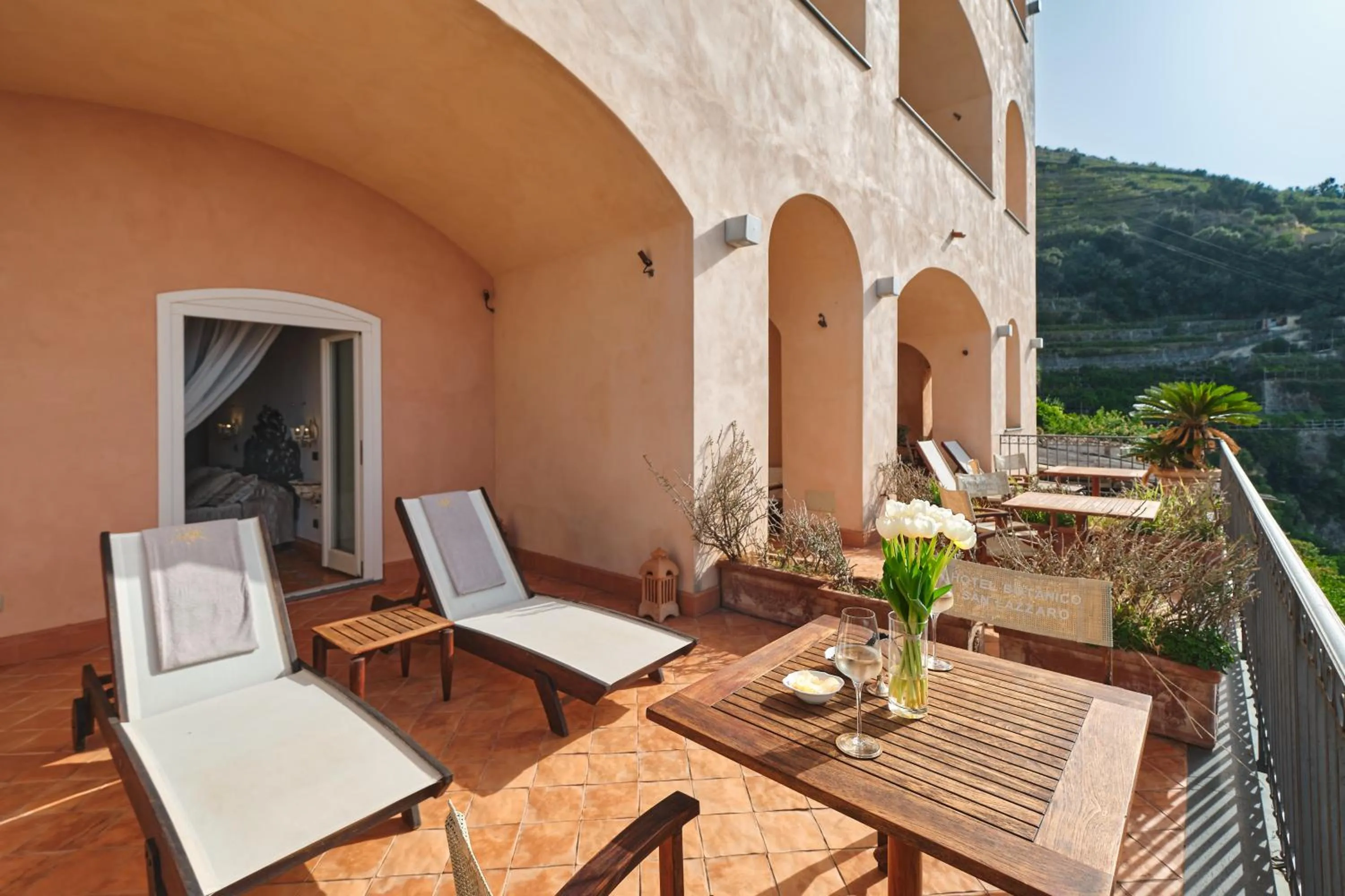 Balcony/Terrace in Hotel Botanico San Lazzaro