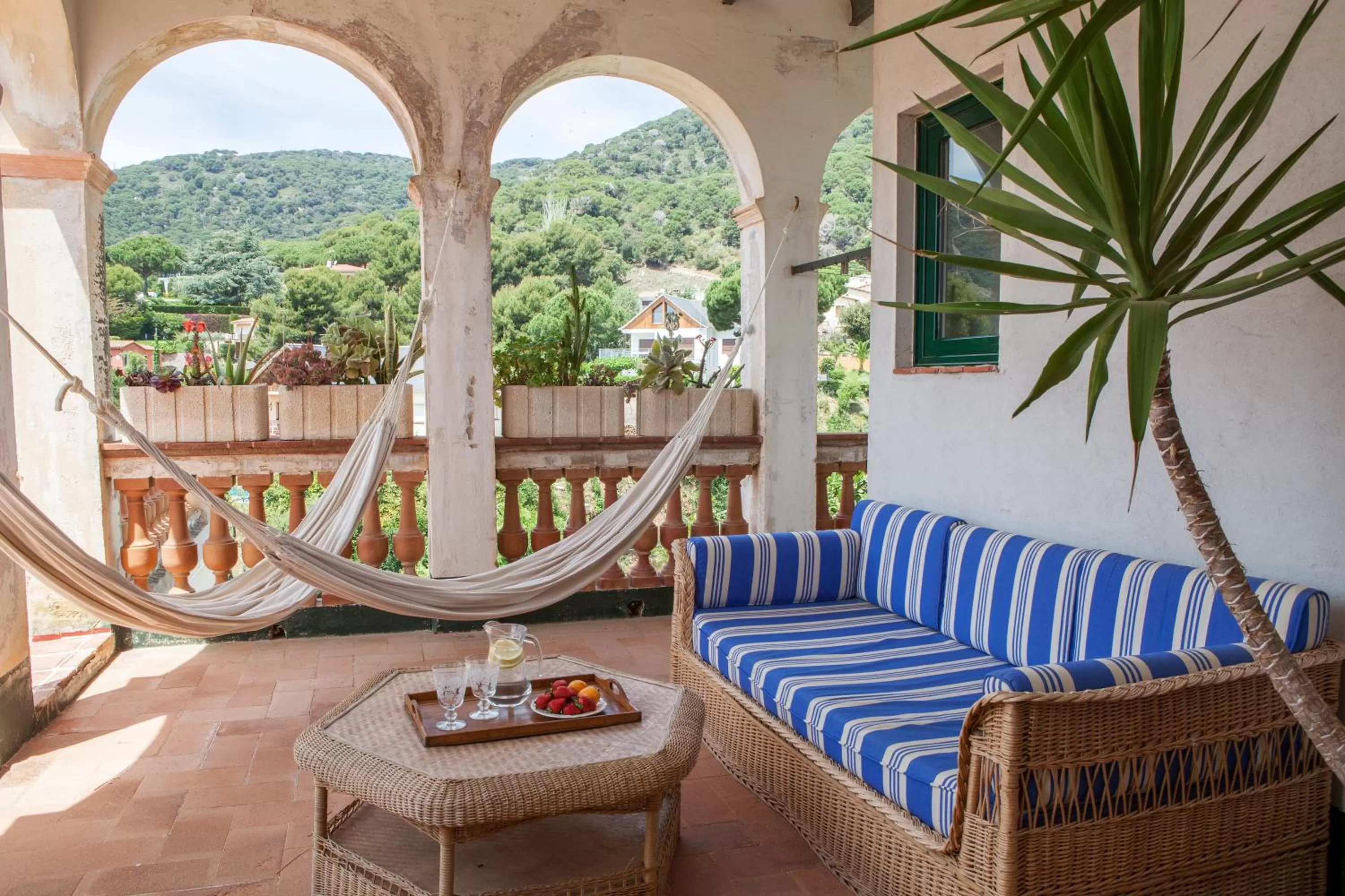 Balcony/Terrace in B&B Can Casadella