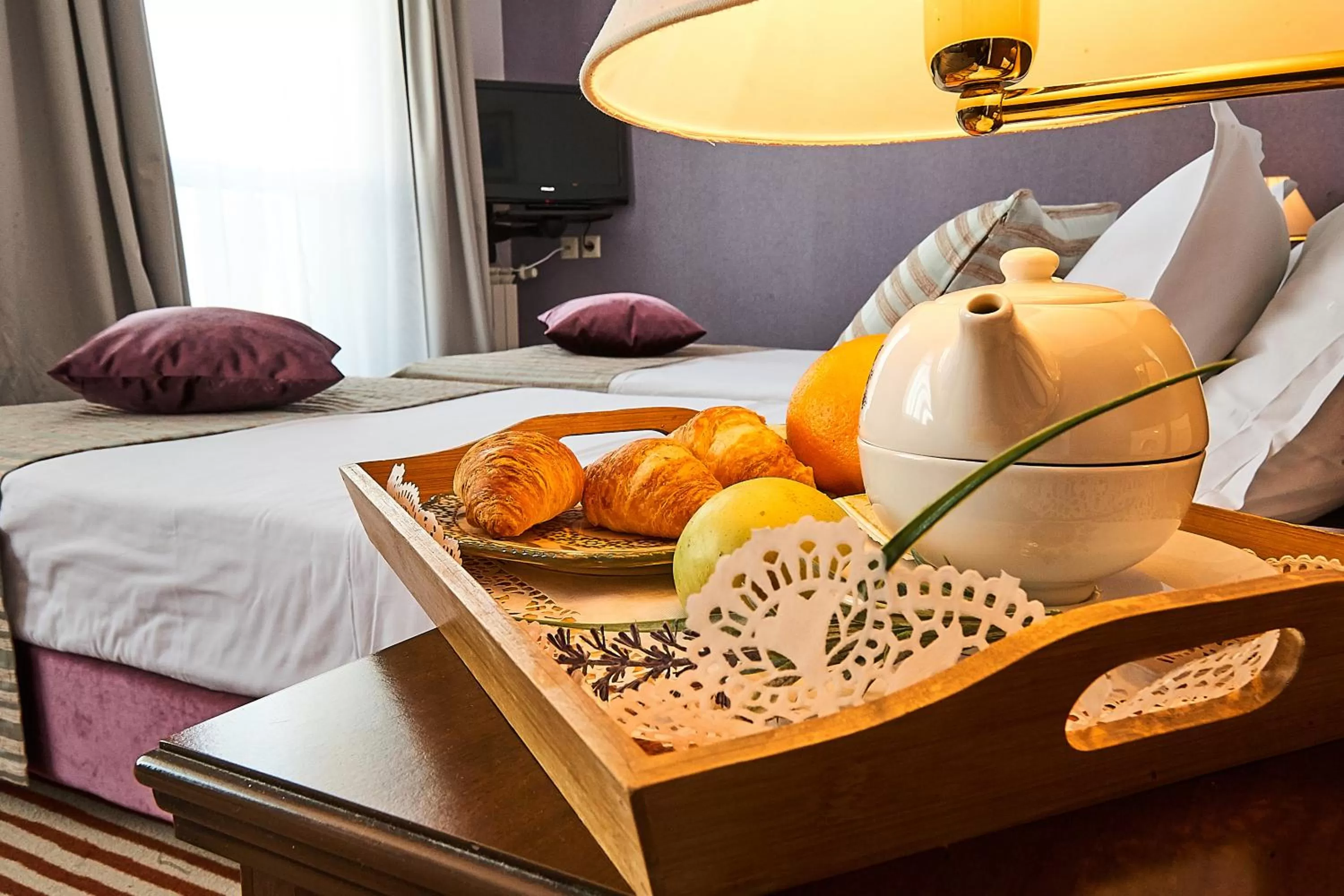 Bed in Hotel Lion Sofia