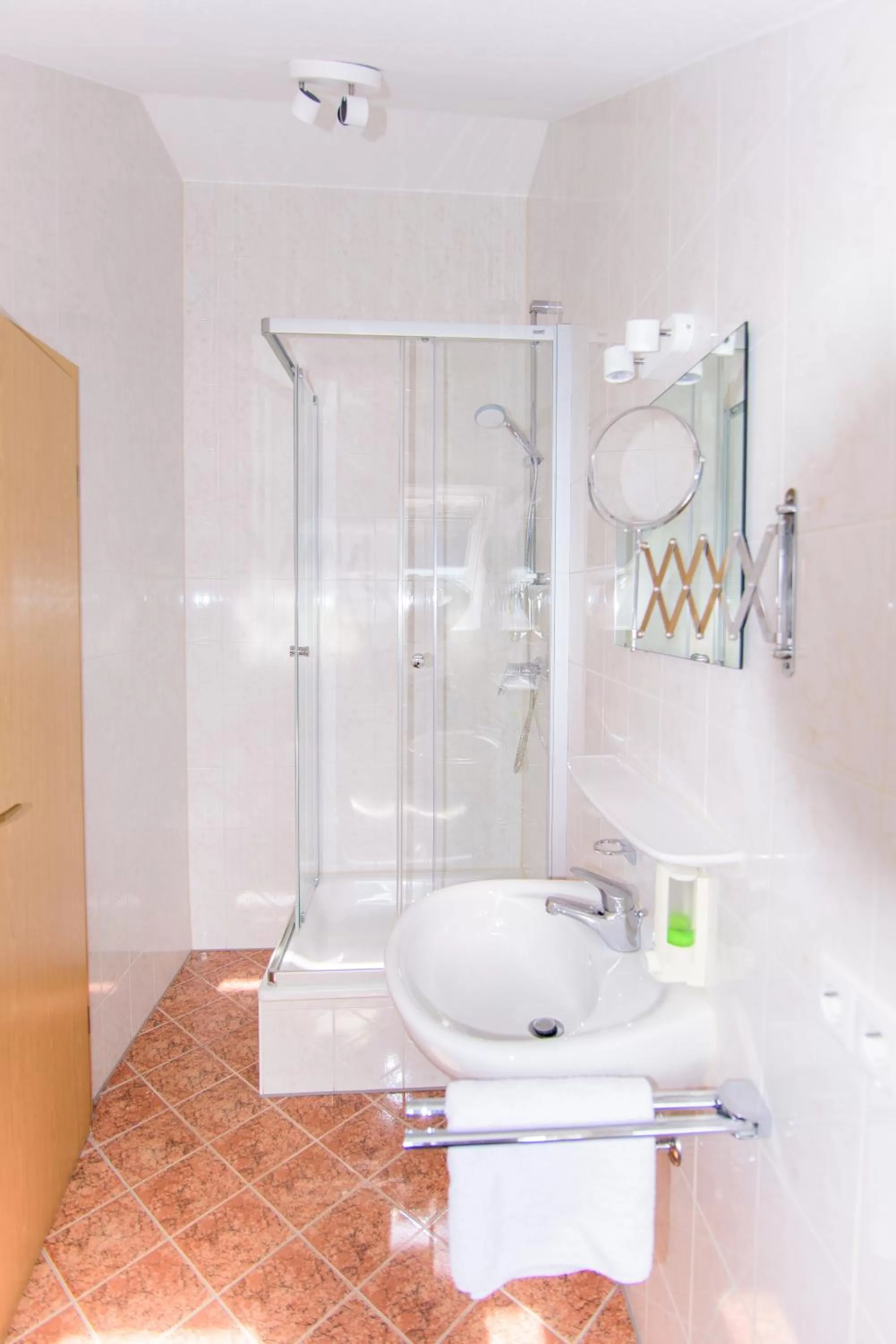 Shower in Hotel Bohn