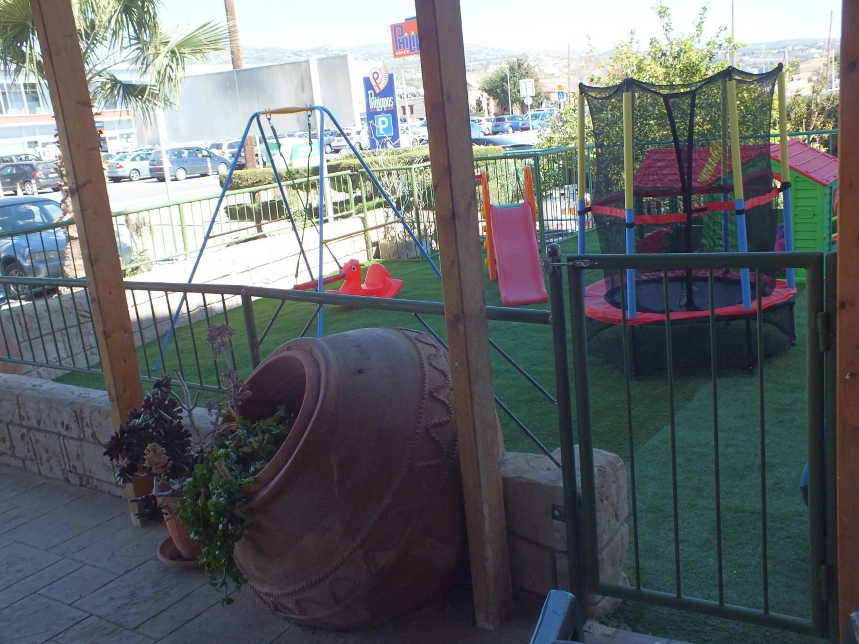 Children play ground in Petsas Apartments