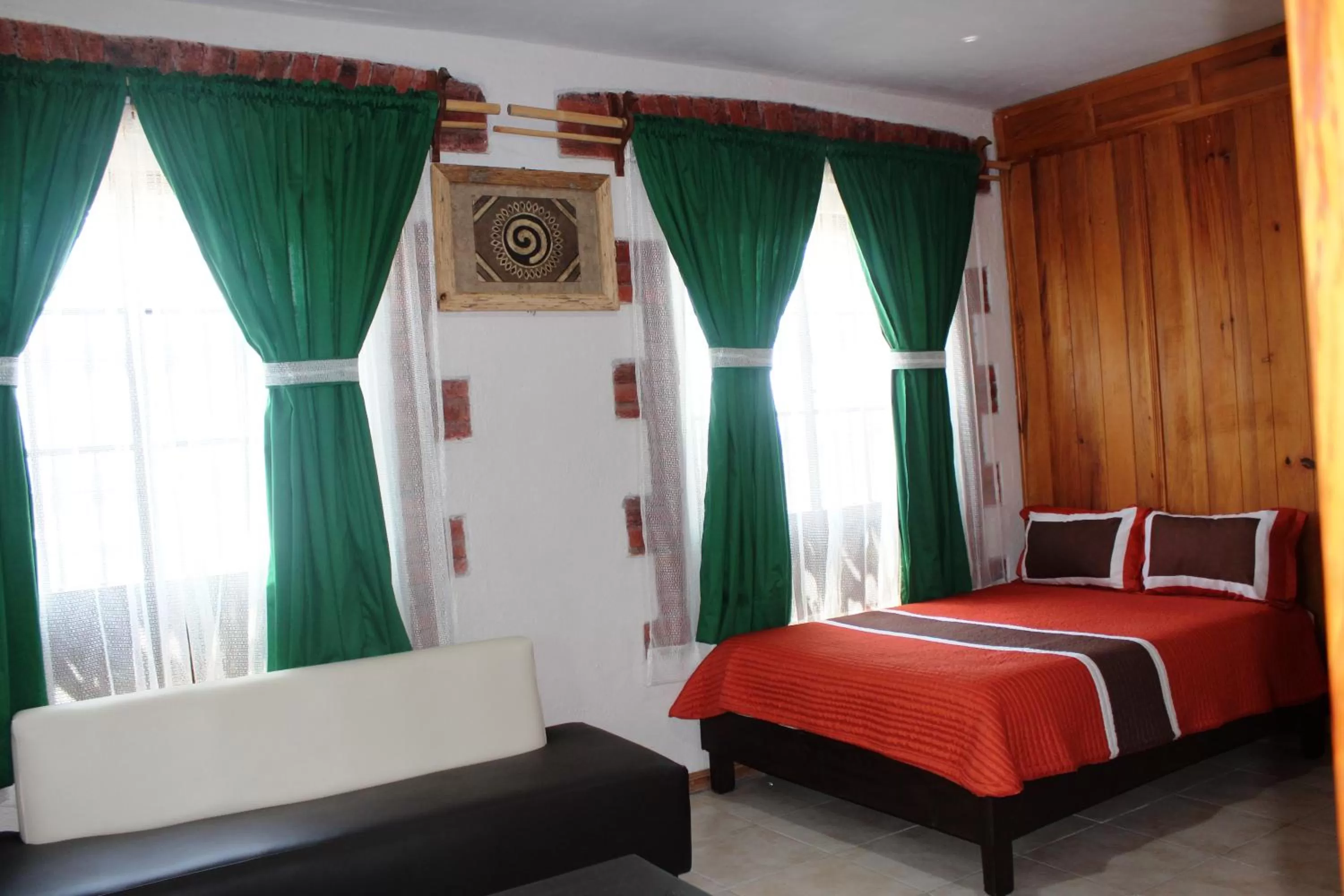 Bed in Hotel Vitorina