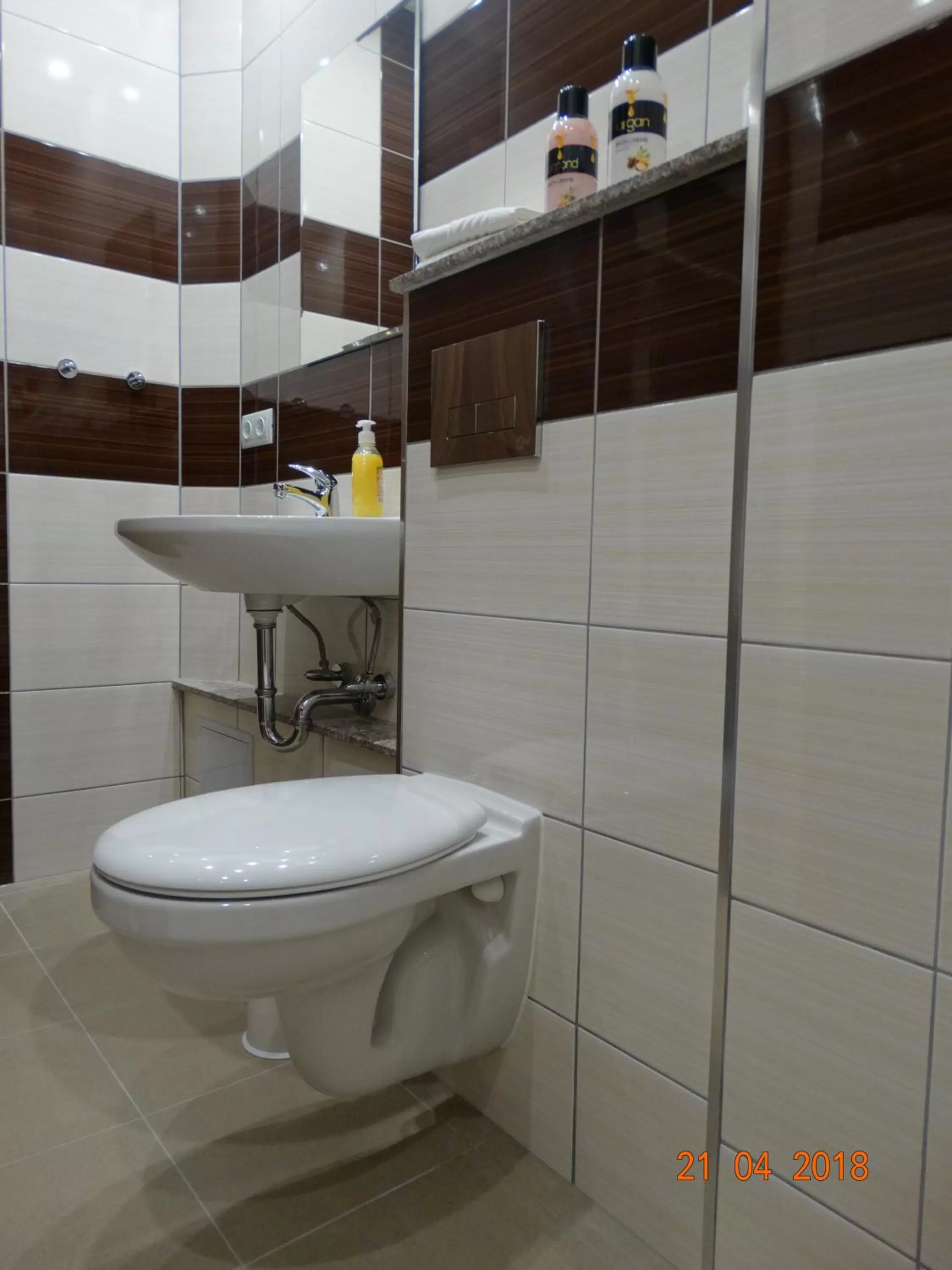 Bathroom in Hotel Lago Peshtera