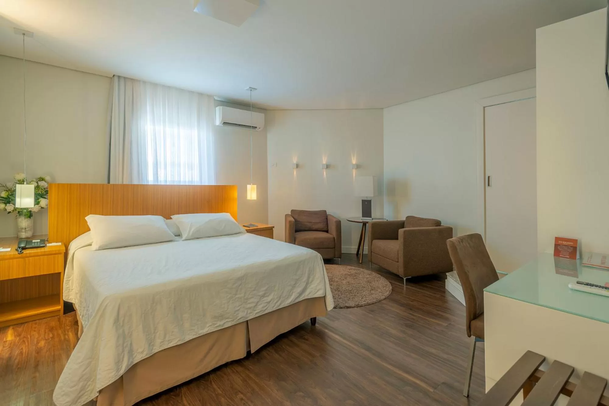 Bed in Hotel Glória