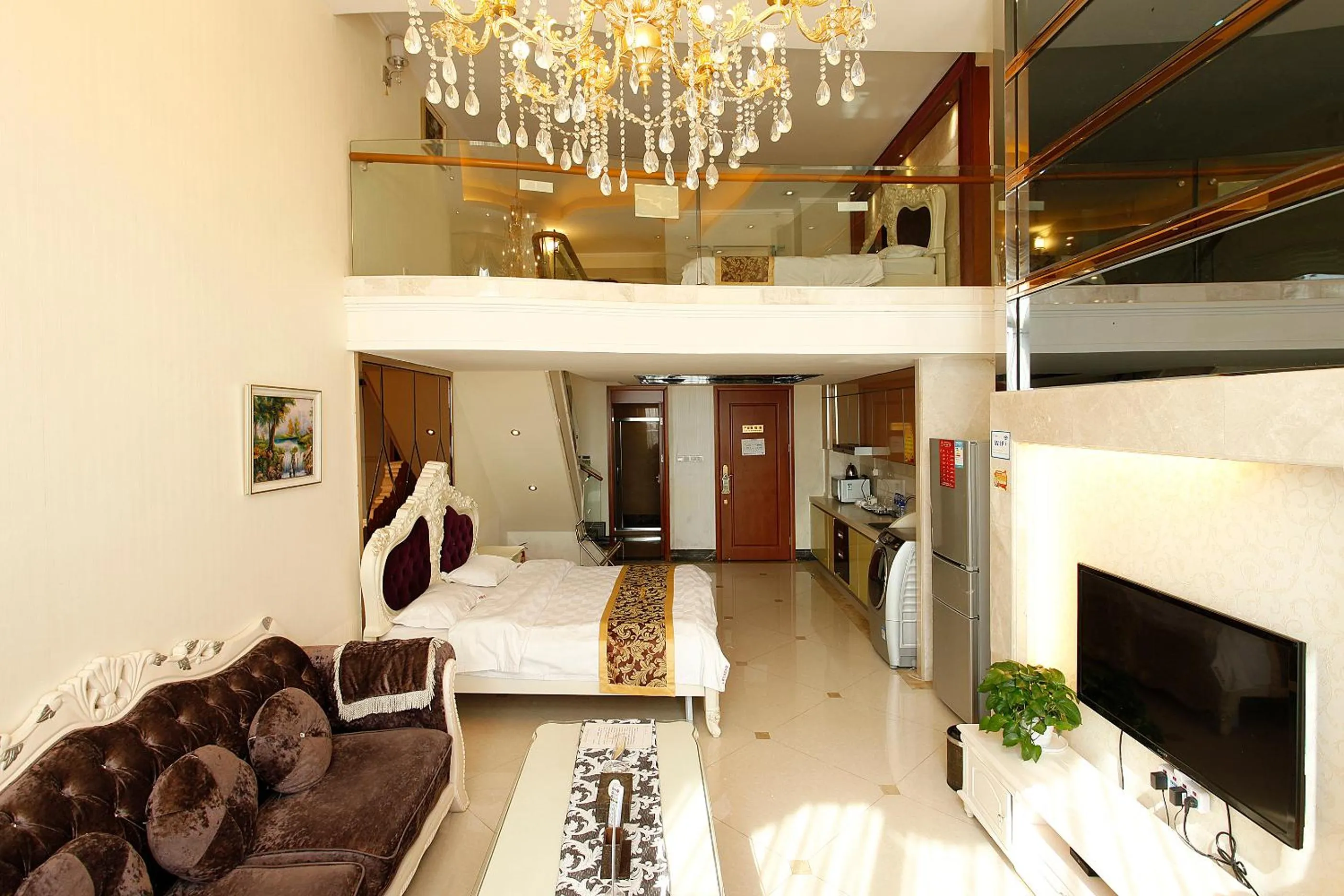 Living room in Guangzhou Hakka Apartment Beijing Road