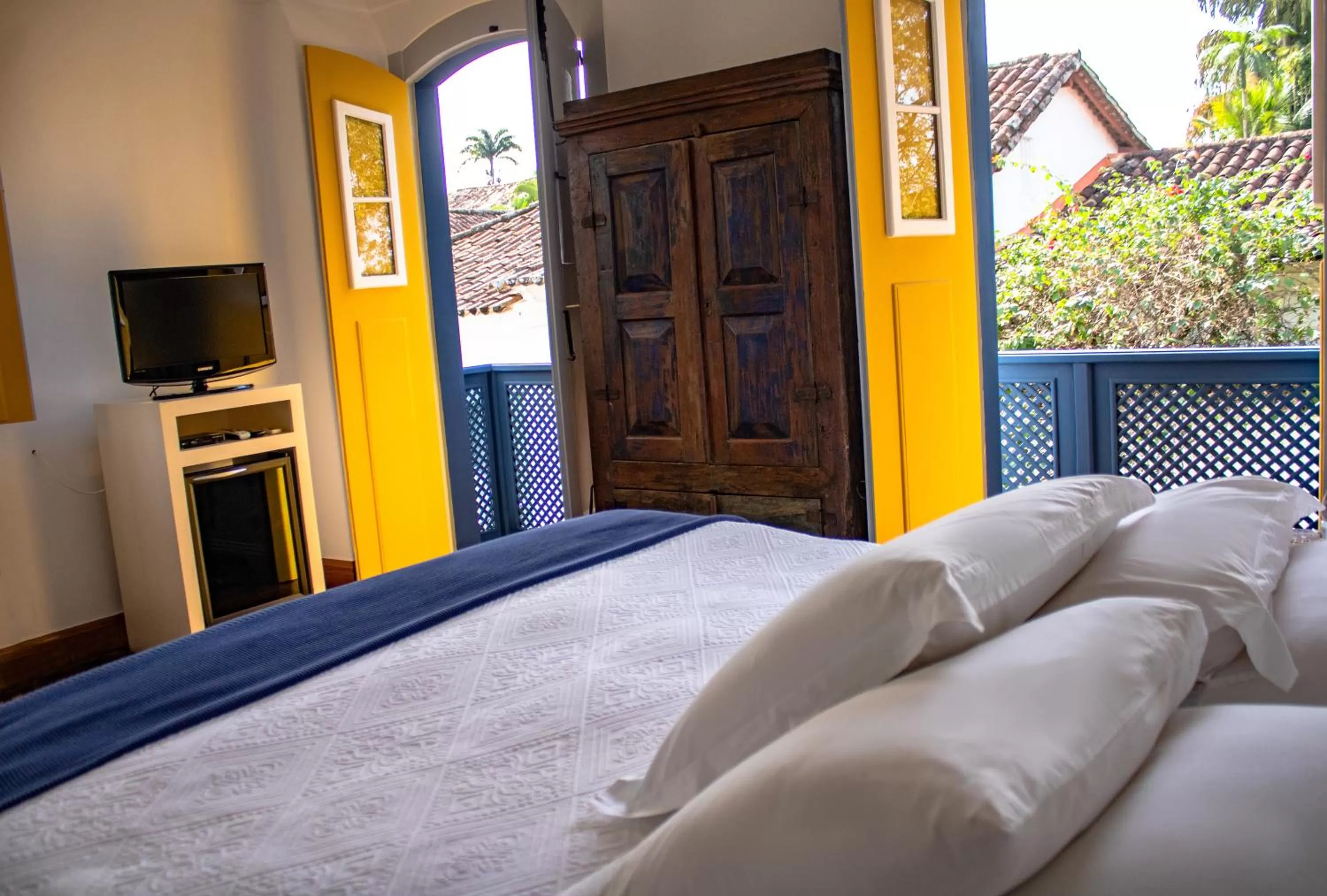 Bed in Casa Simone Pousada