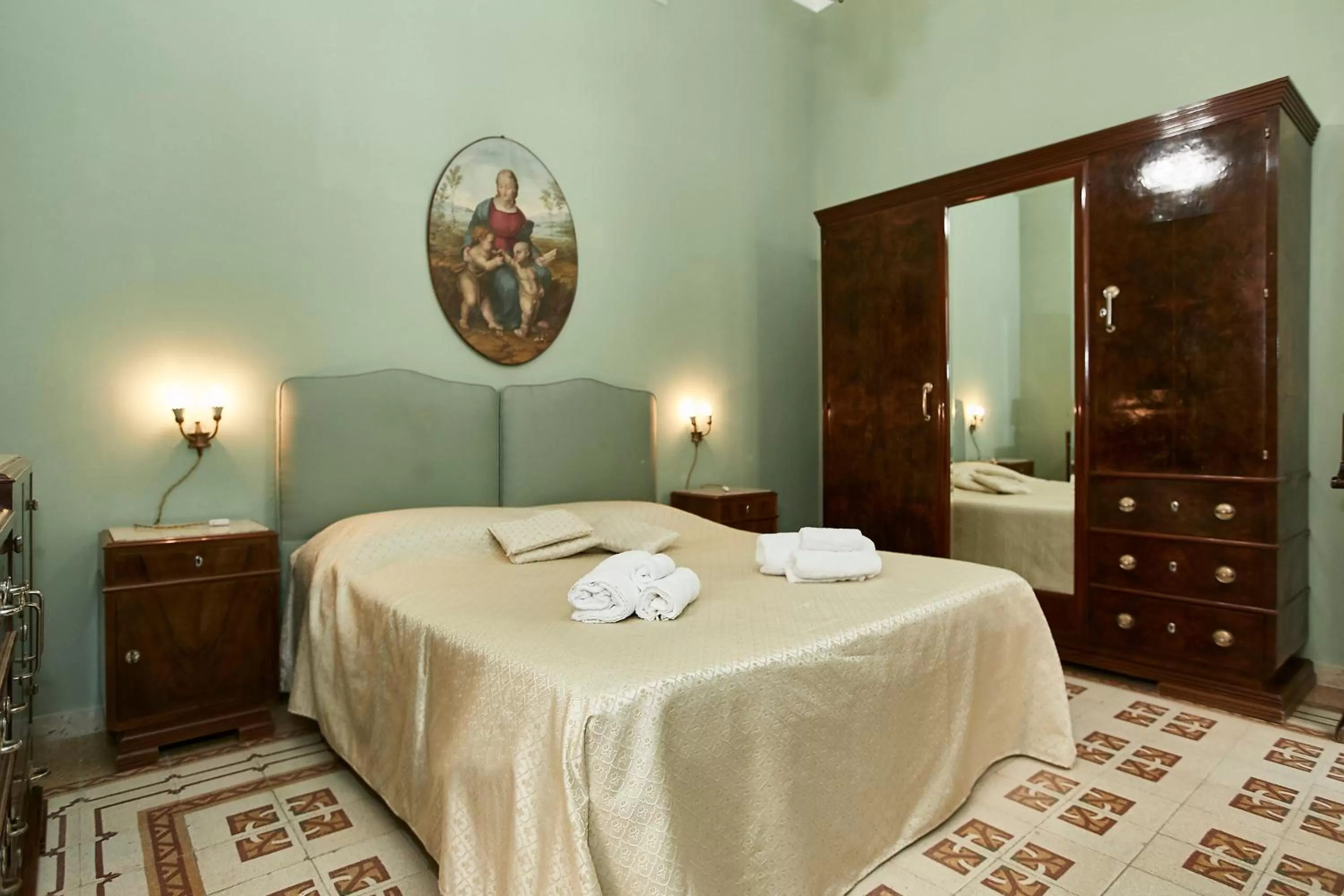 Bedroom, Bed in Dimora La Commare