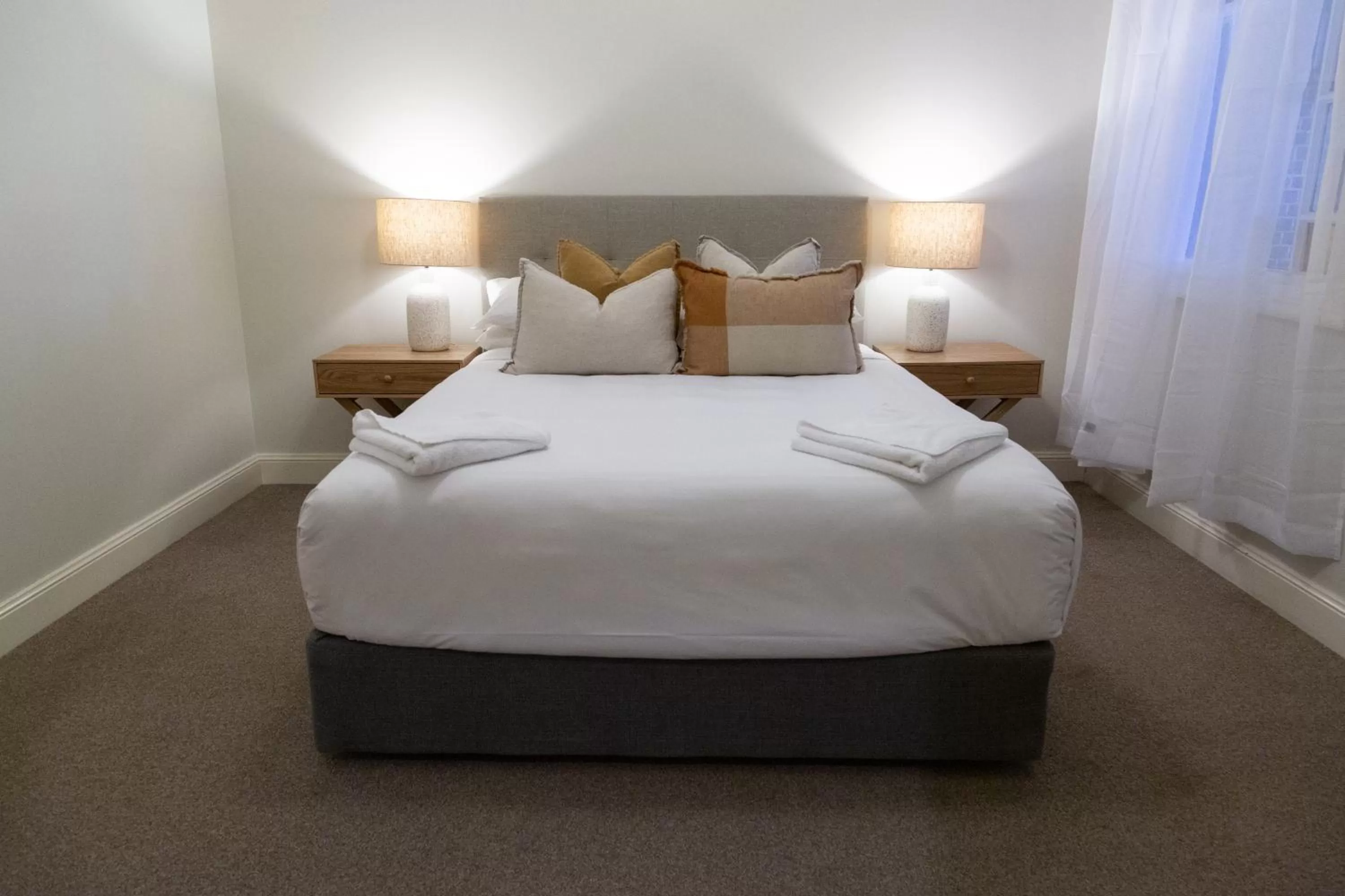 Bed in The Royal Hotel