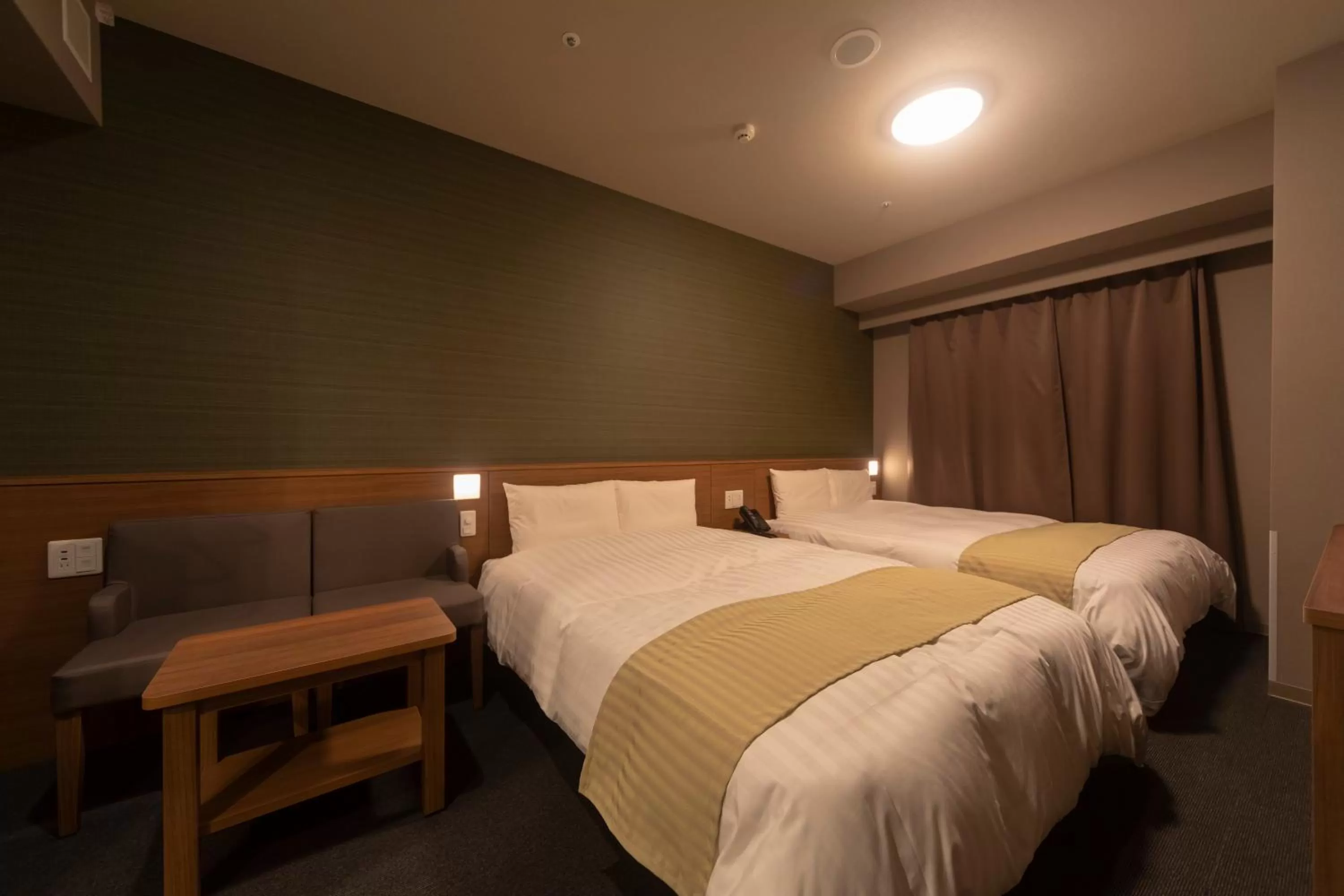 Photo of the whole room, Bed in Dormy Inn Osaka Tanimachi