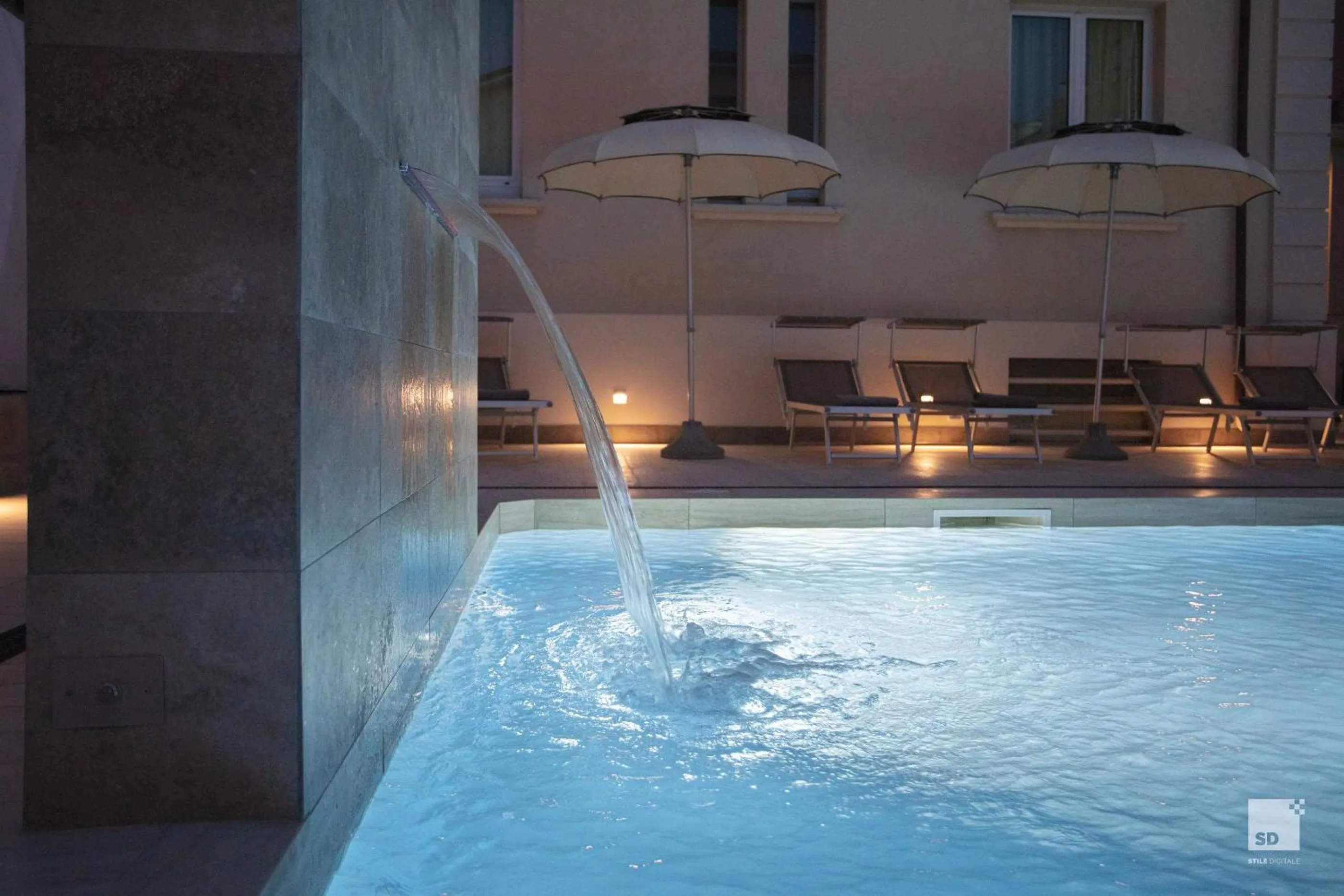 Swimming pool in Hotel Regina Elena 57 & Oro Bianco SPA