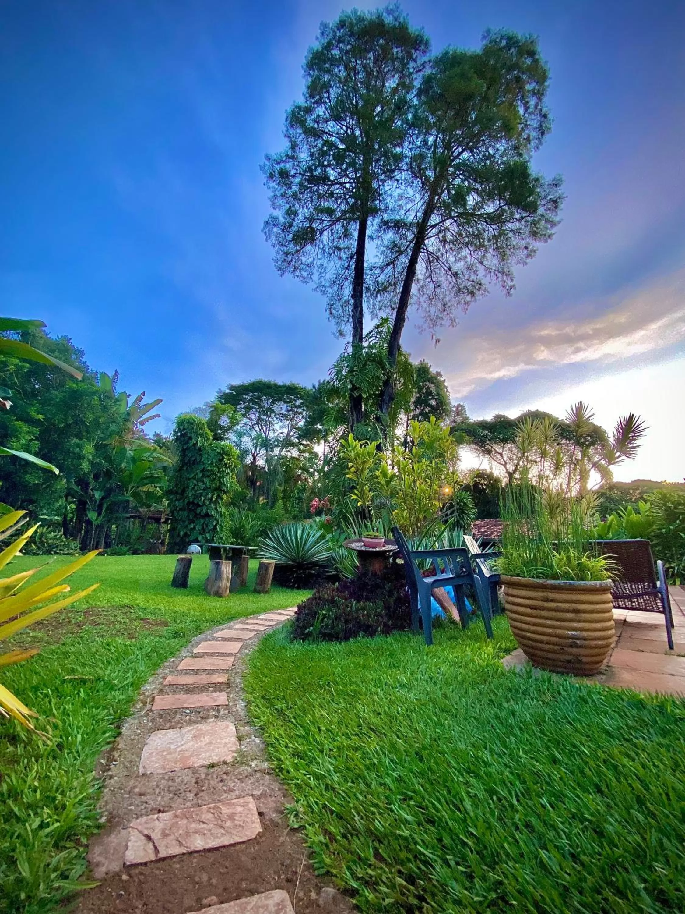 Garden in Pousada das Brumas