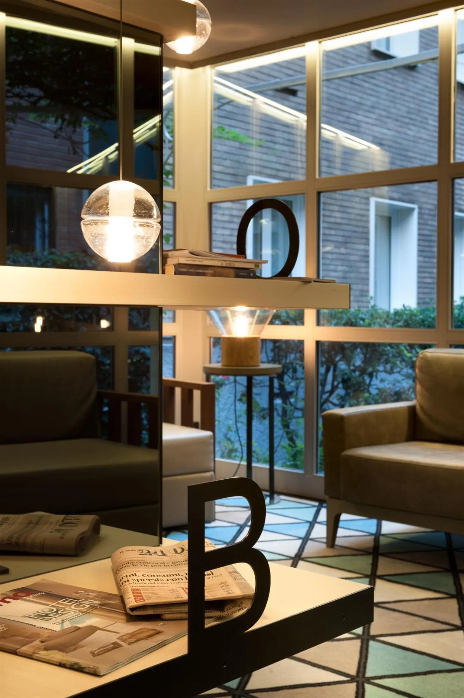 Lobby or reception in Hotel Lombardia