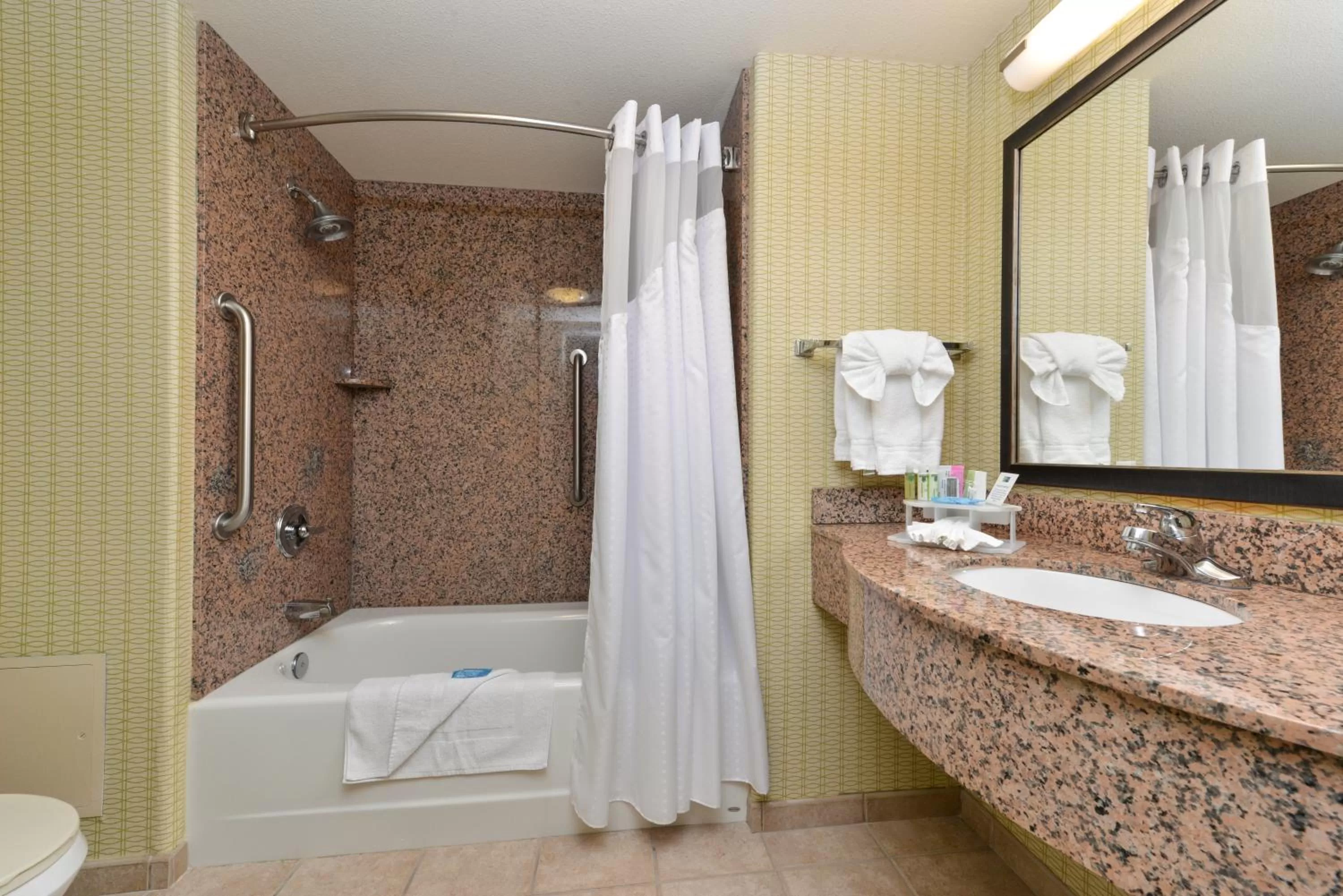 Bathroom in Holiday Inn Express Woodland by IHG