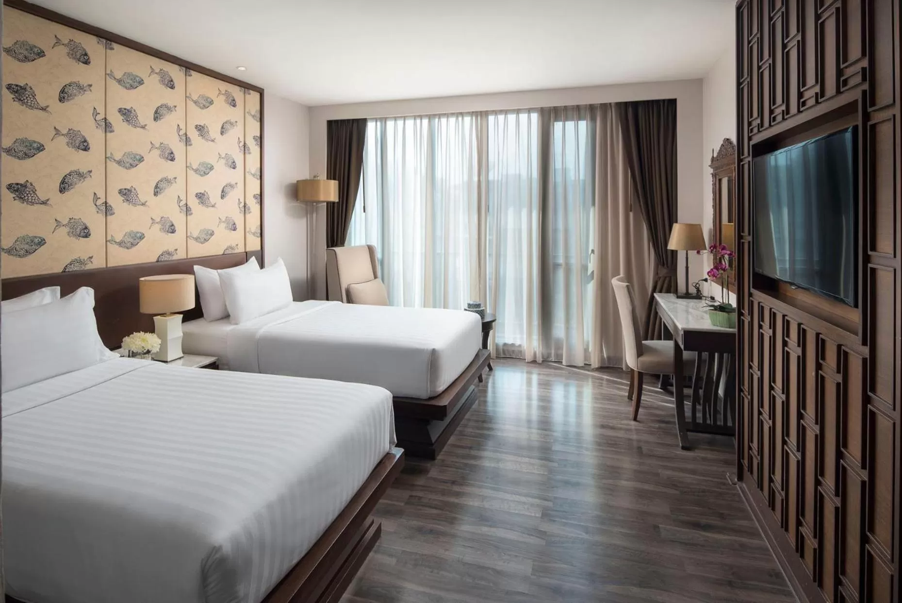 Photo of the whole room, Bed in Casa Nithra Bangkok