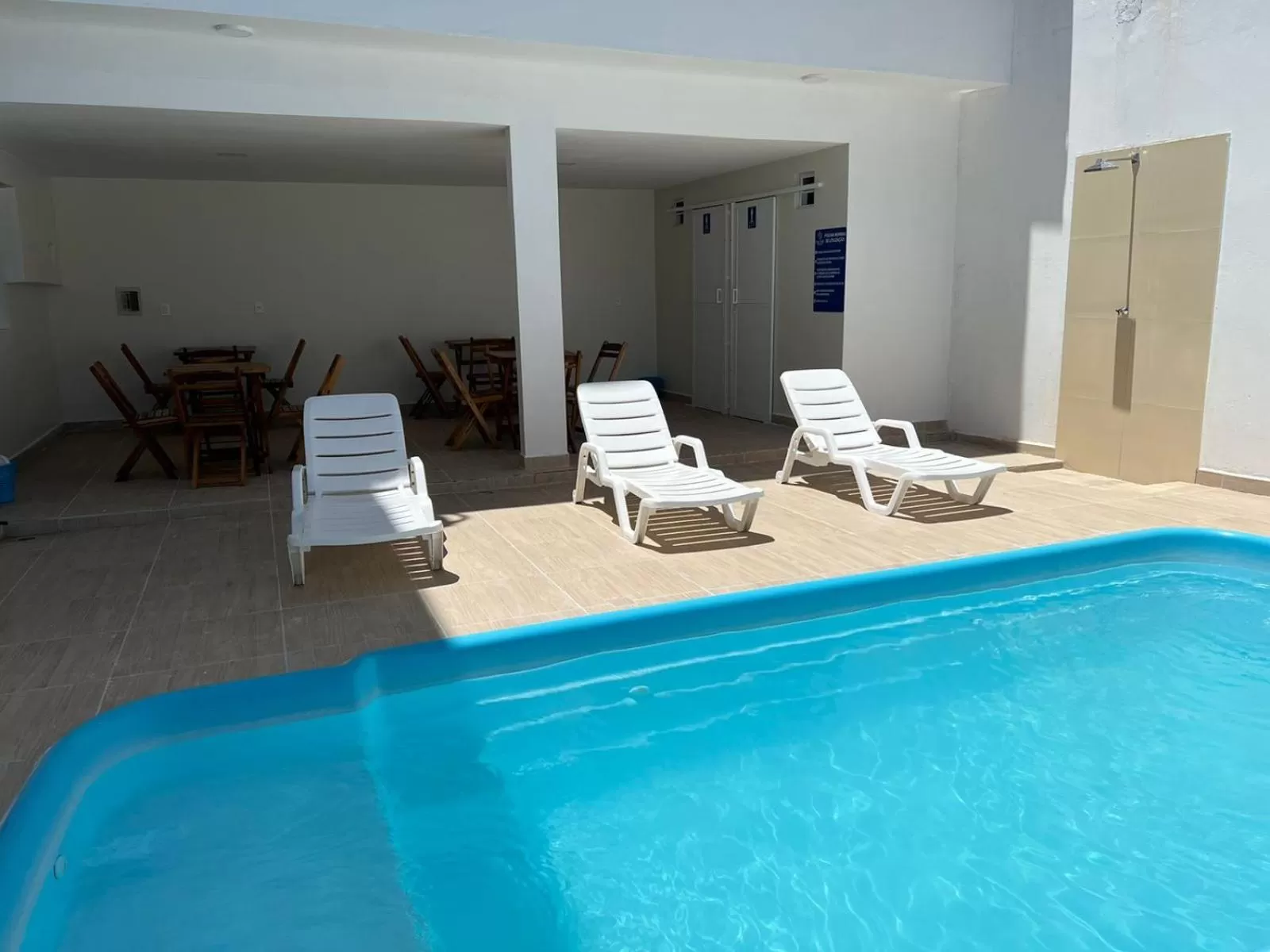 Swimming Pool in Pousada Praia Bela