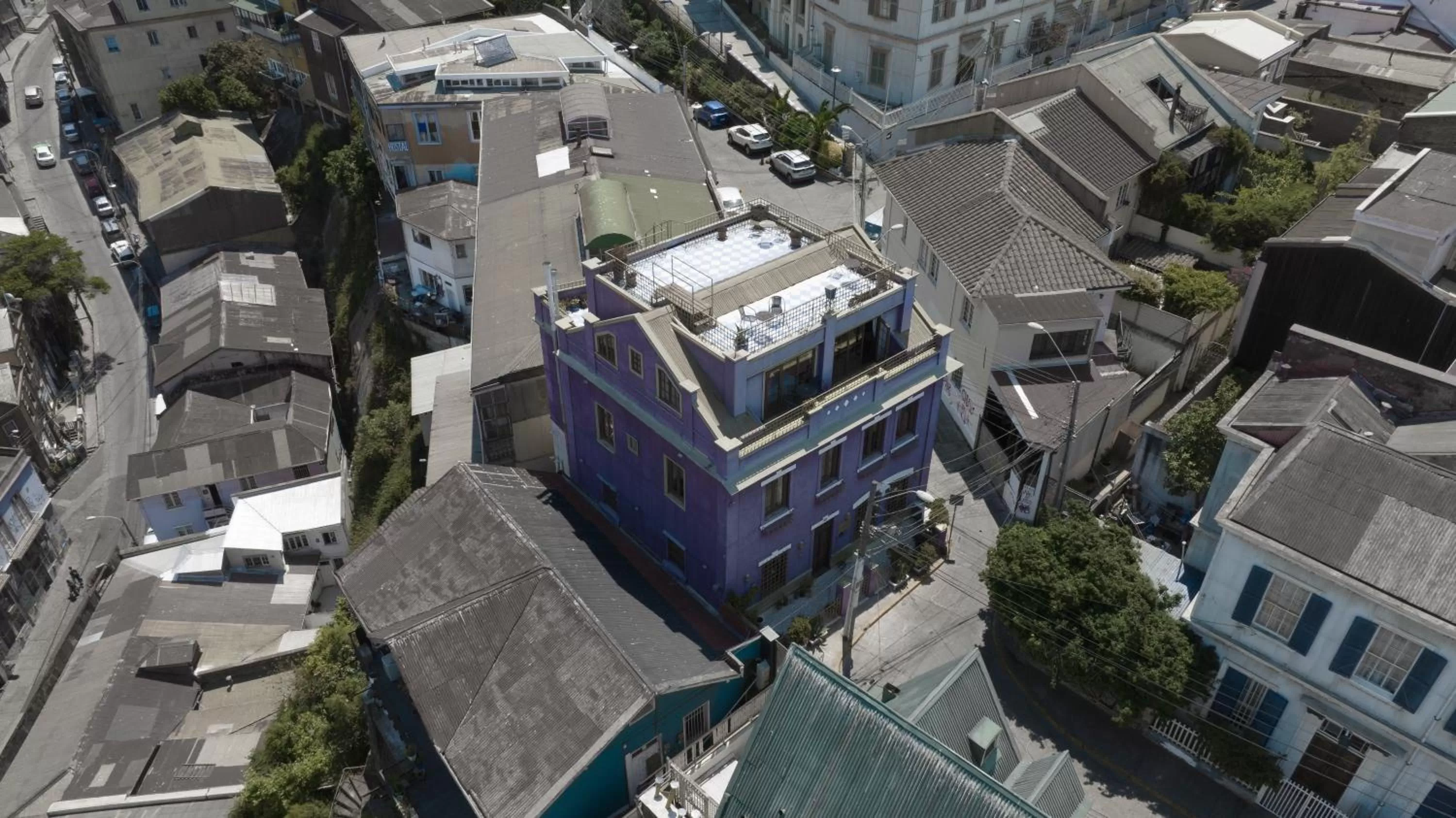 Bird's-eye View in Hotel Manoir Atkinson