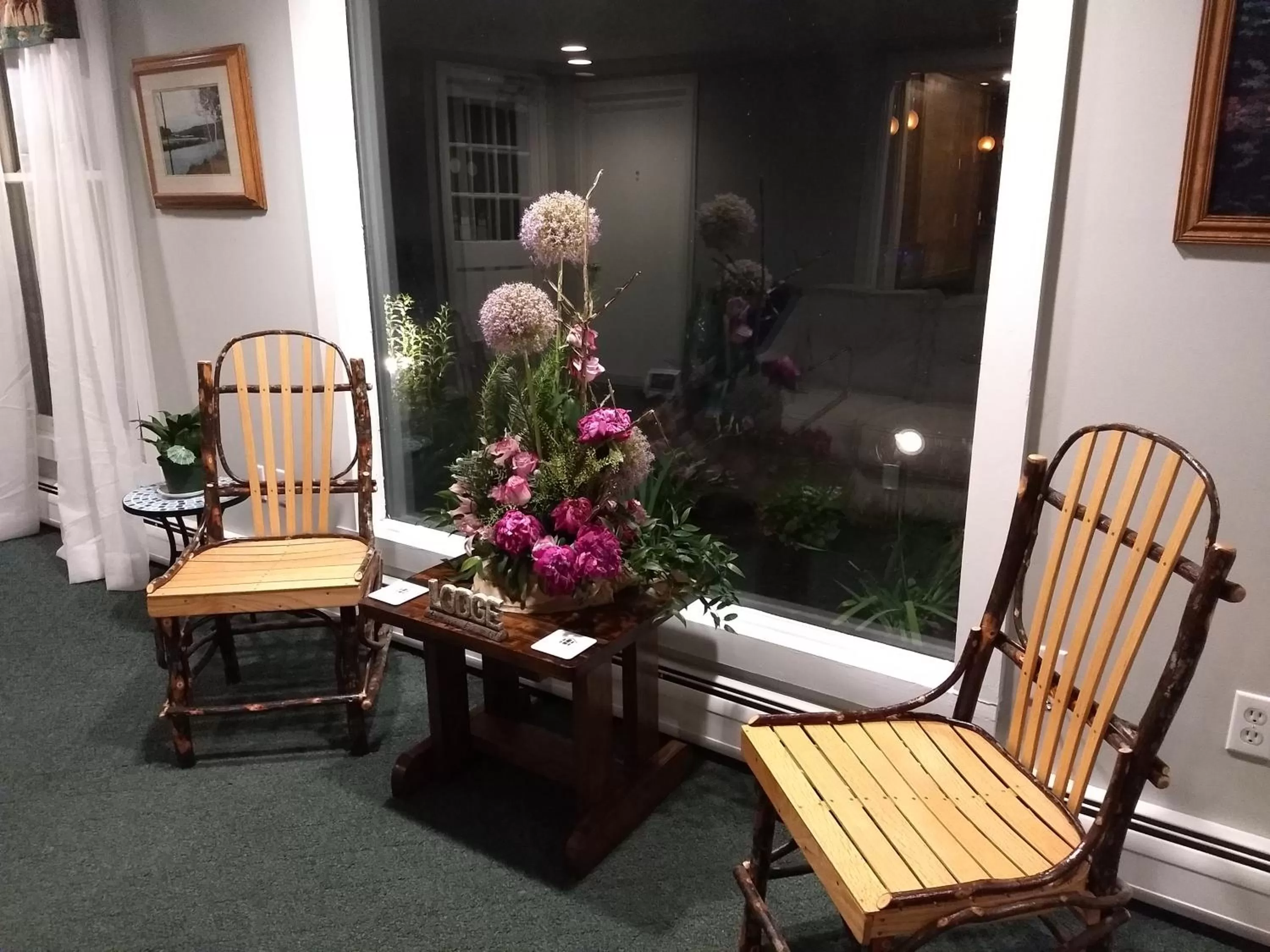 Lobby or reception in The Lodge at West River