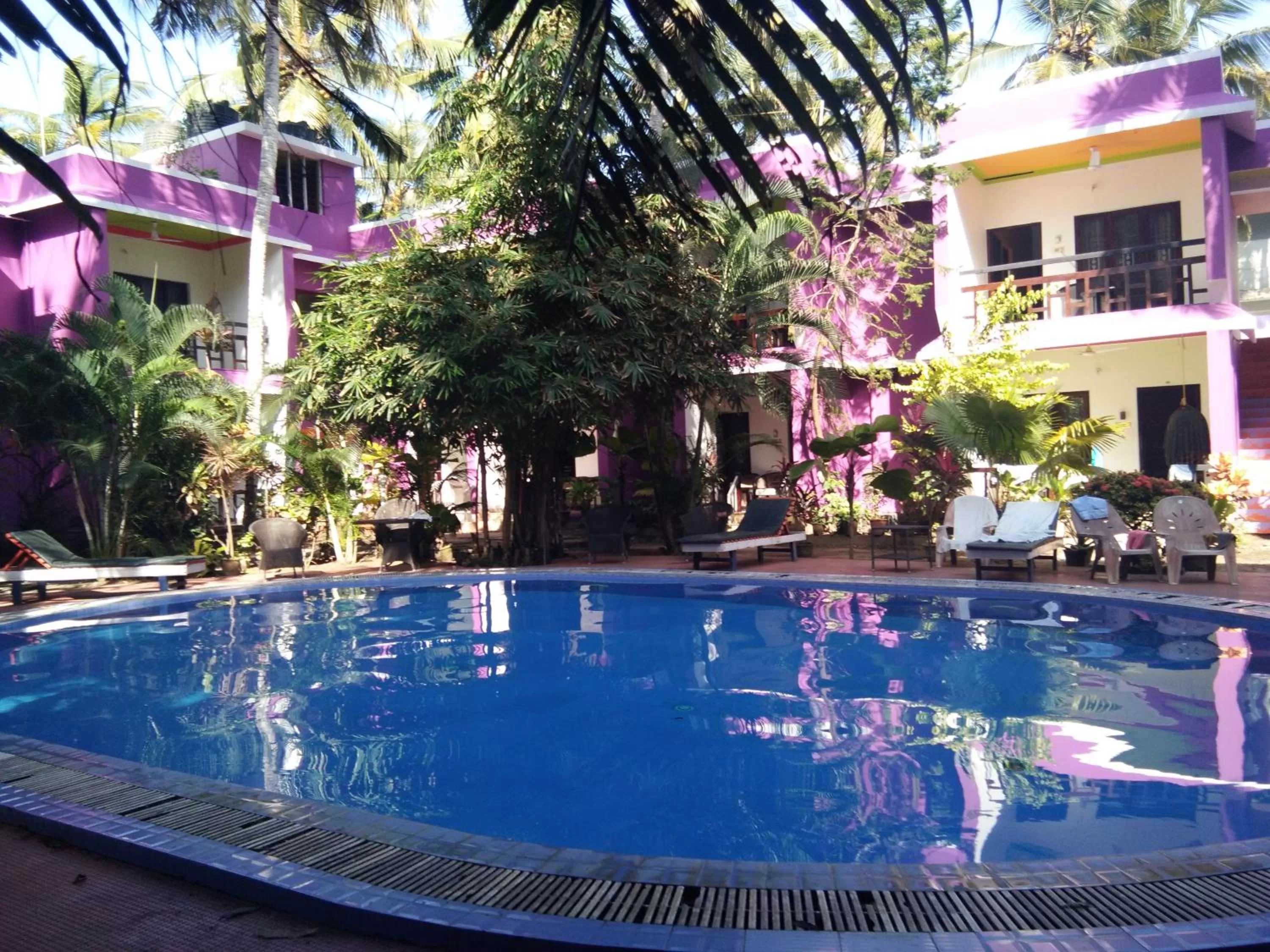 Pool view in Wilson Ayurvedic Beach Resorts