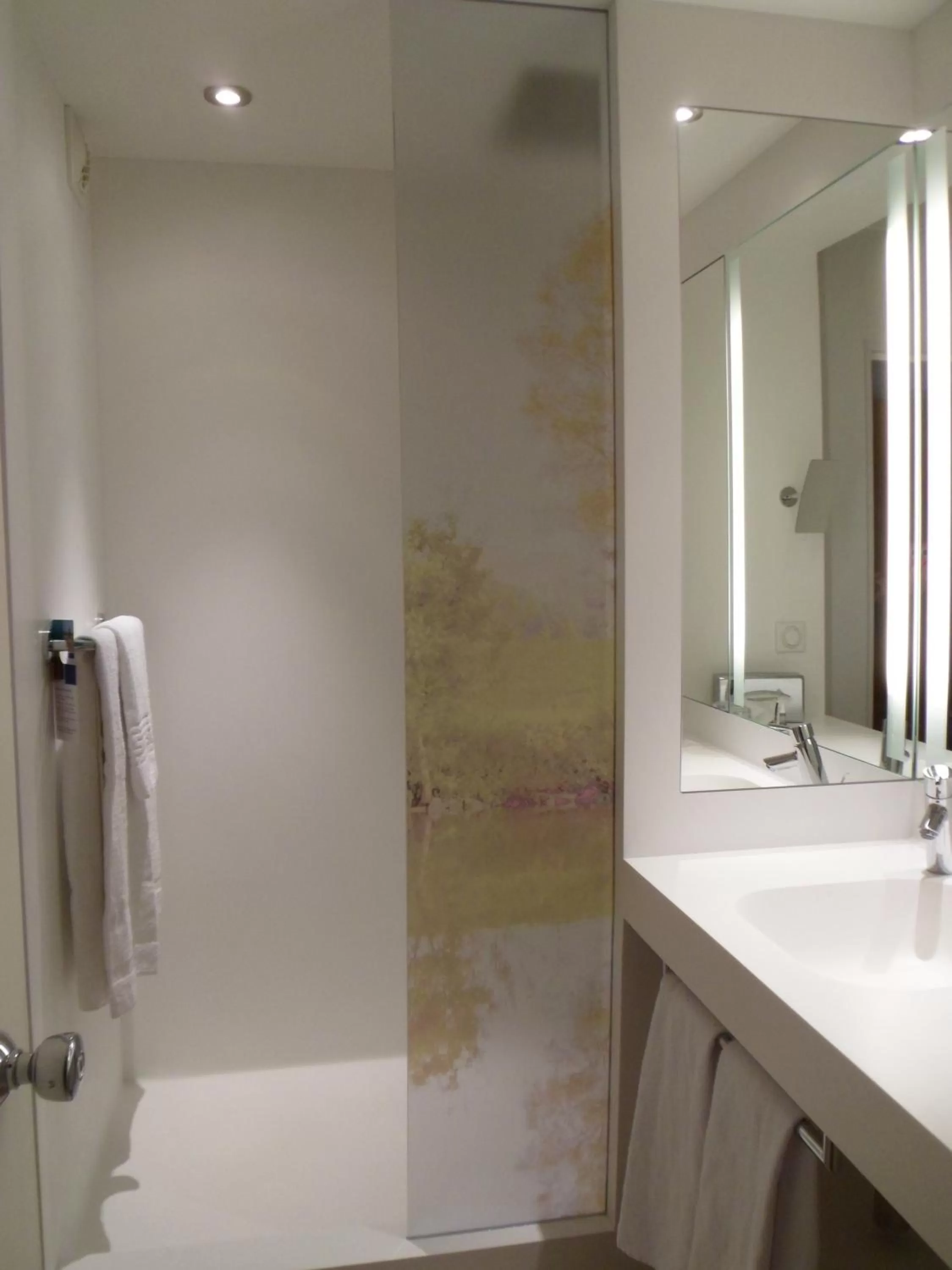 Shower in Hôtel Mercure Mâcon Bord de Saône