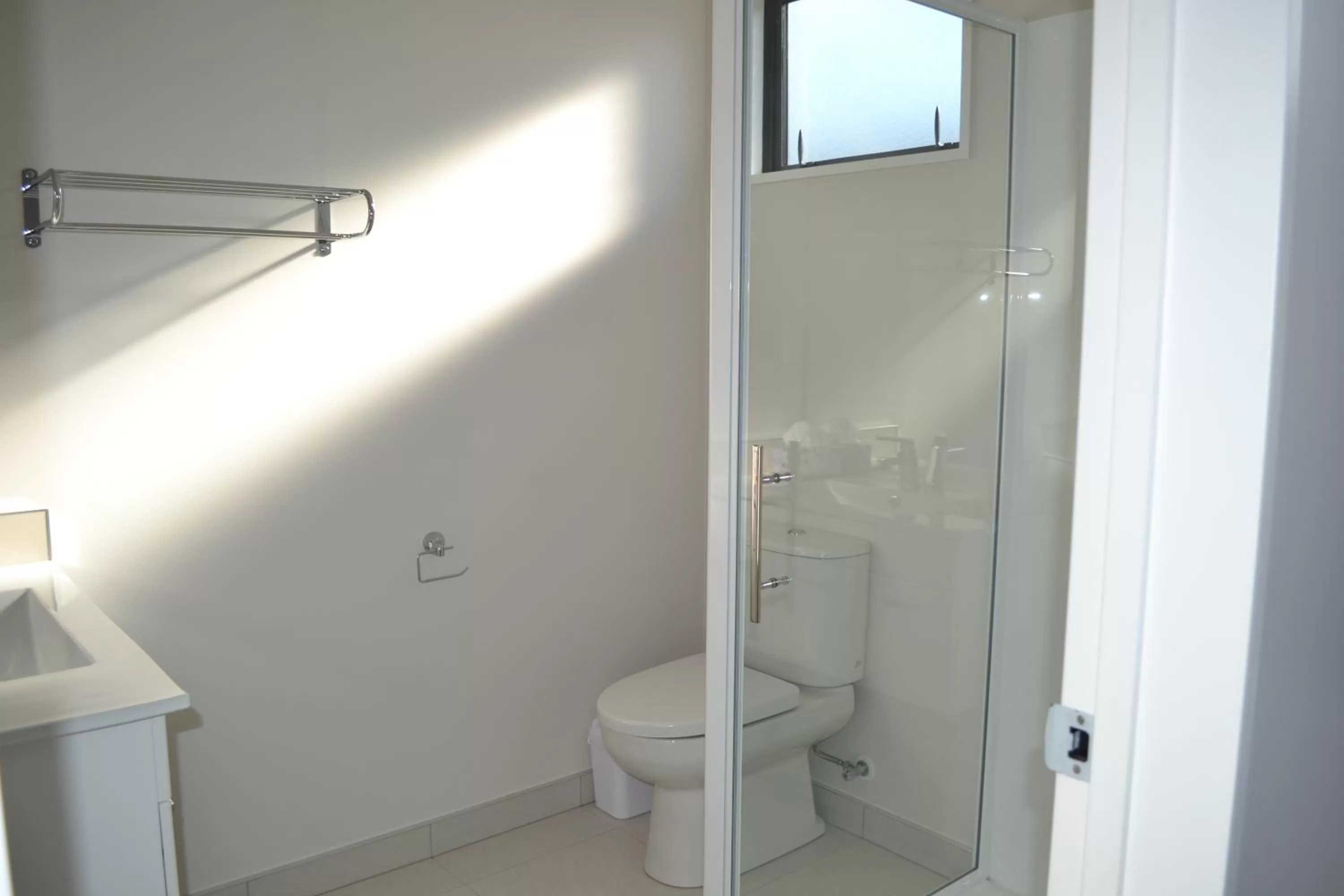 Toilet in 319 Addington Motel