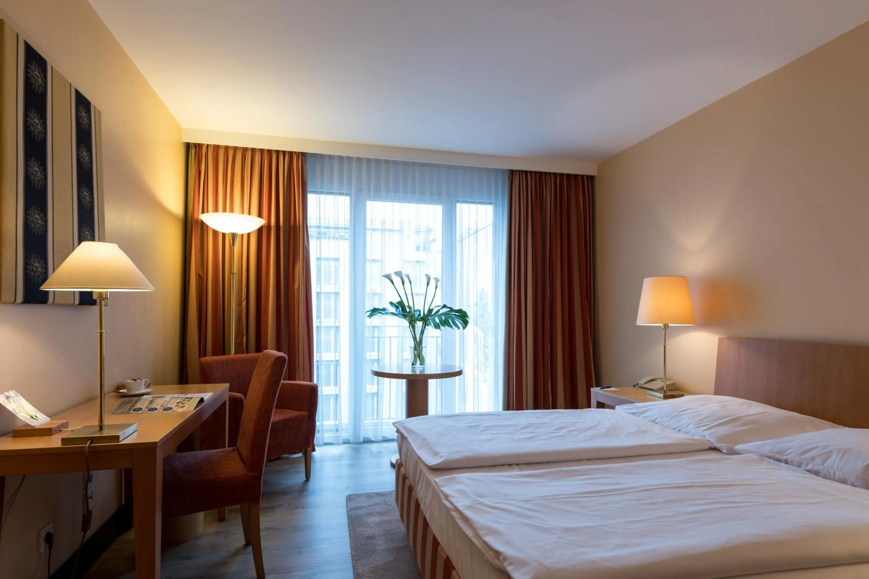 Photo of the whole room, Bed in relexa hotel Stuttgarter Hof