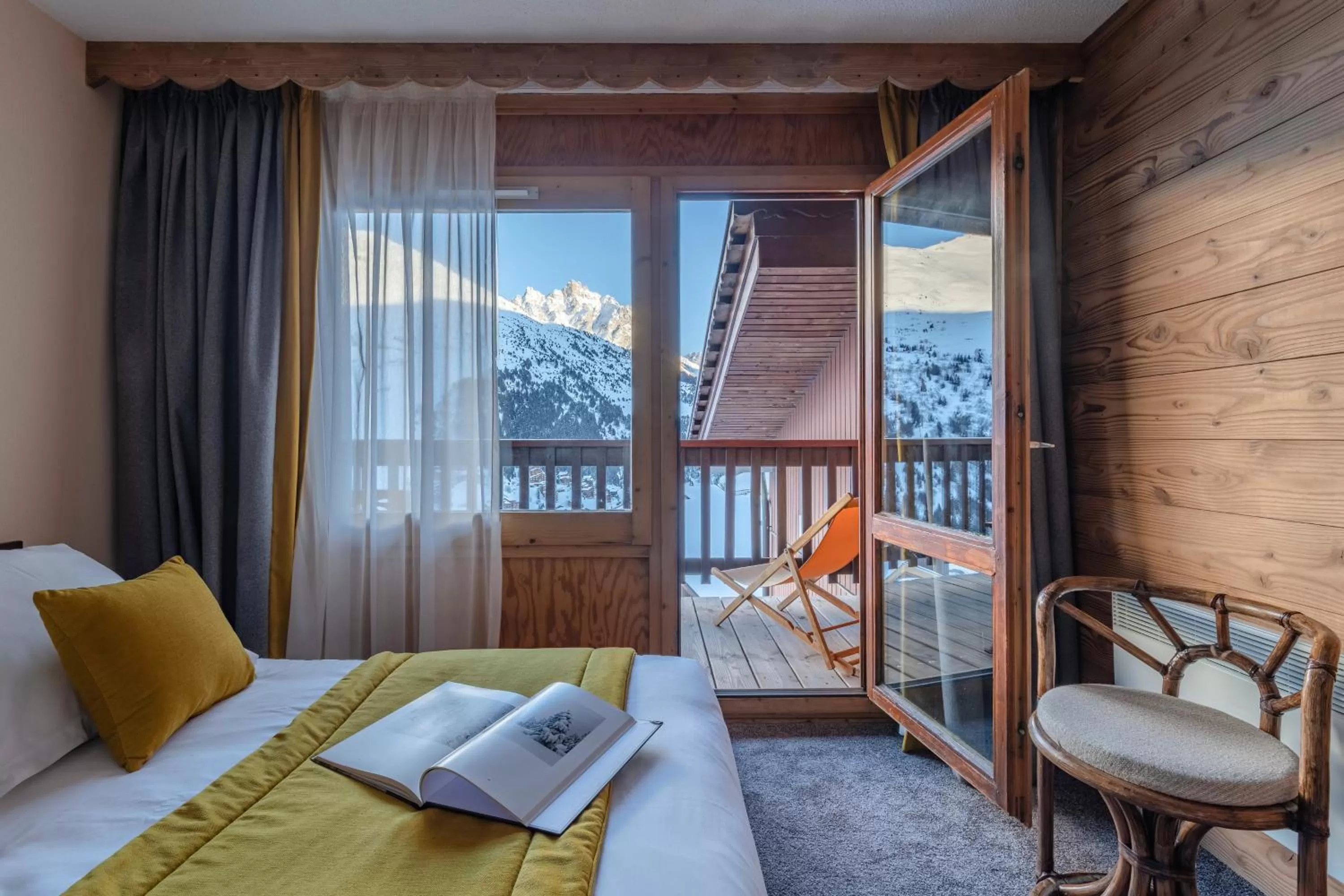 Photo of the whole room, Bed in Hotel Les Arolles