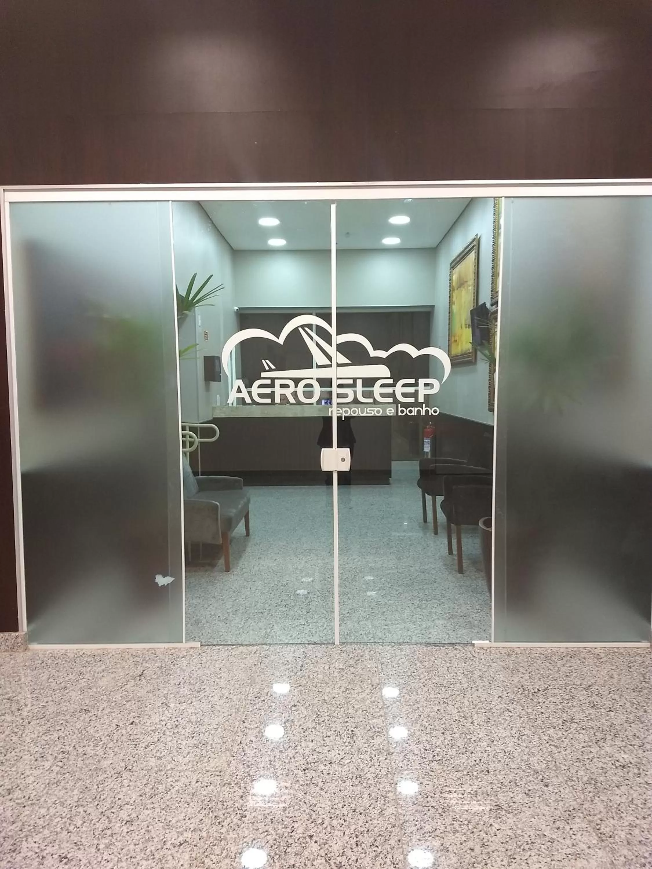 Property building in Hotel Aero Sleep Campinas