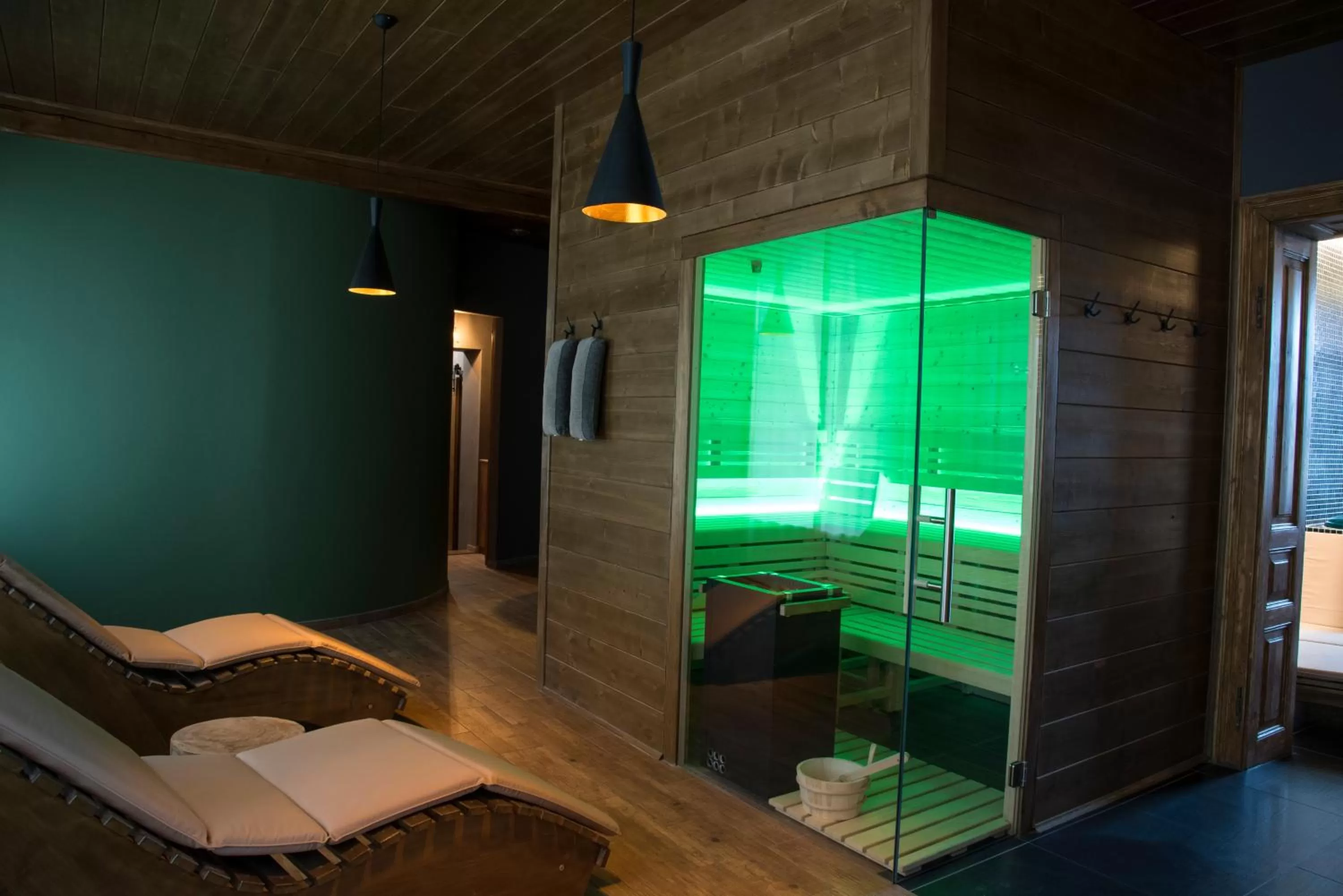 Sauna in Hotel Na Baste