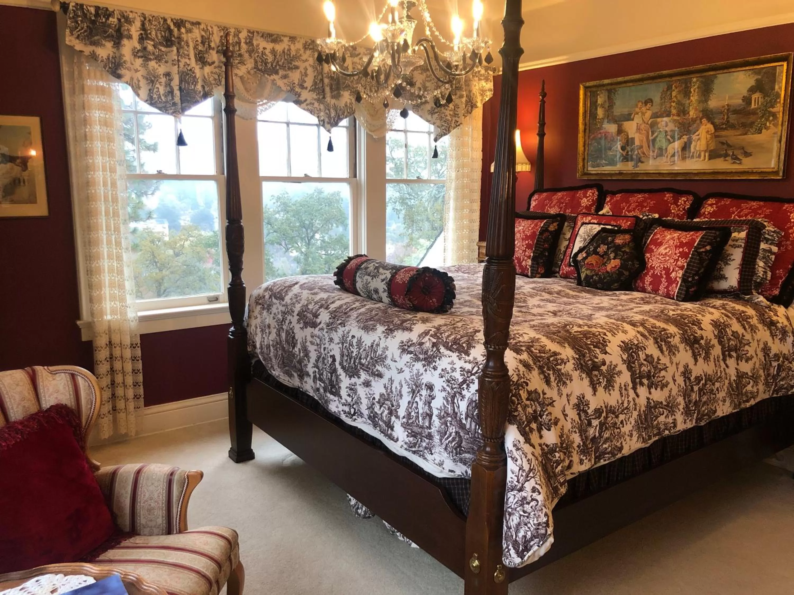 Bed in The Inn on Knowles Hill Bed & Breakfast Hotel