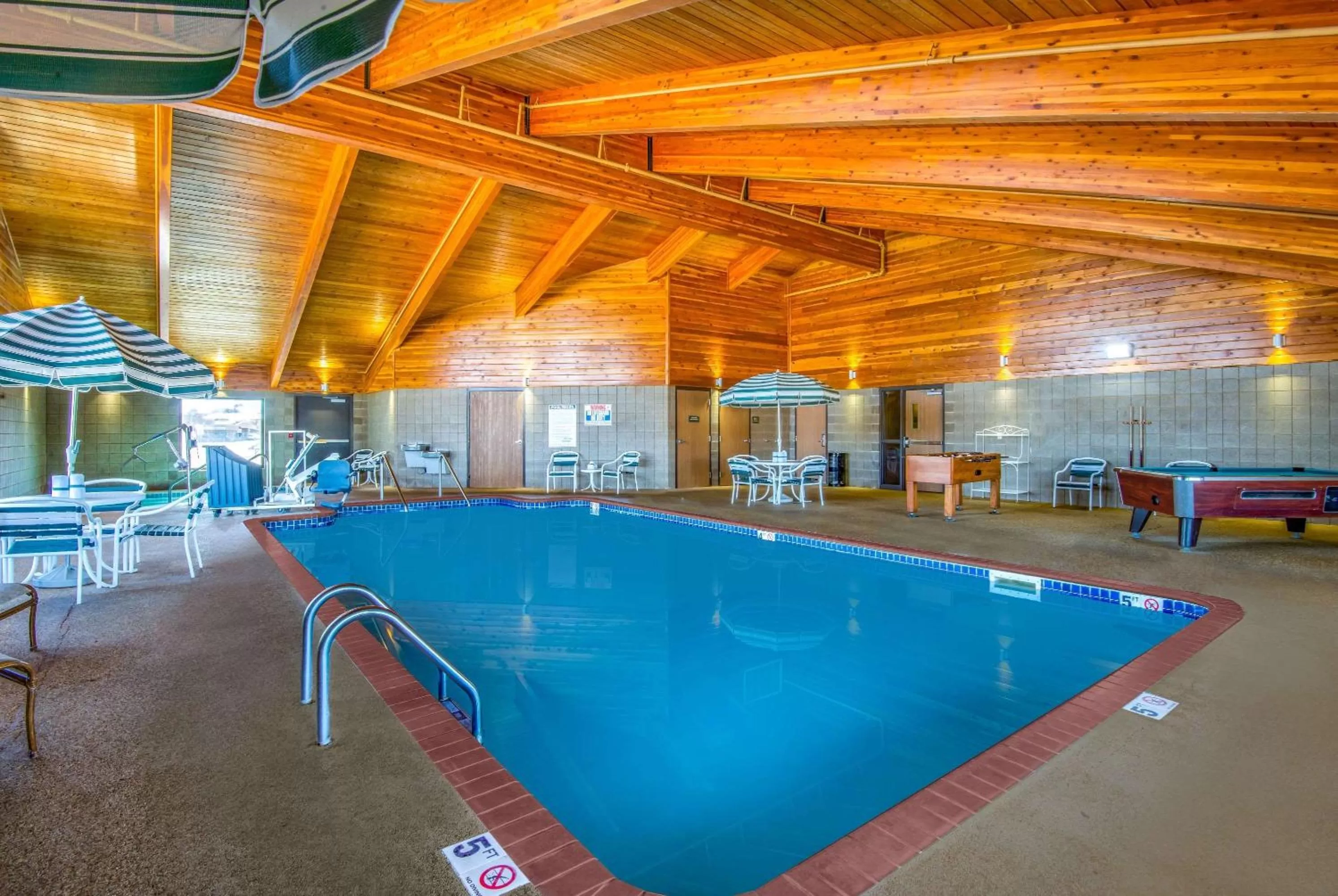 On site in AmericInn by Wyndham Pampa Event Center