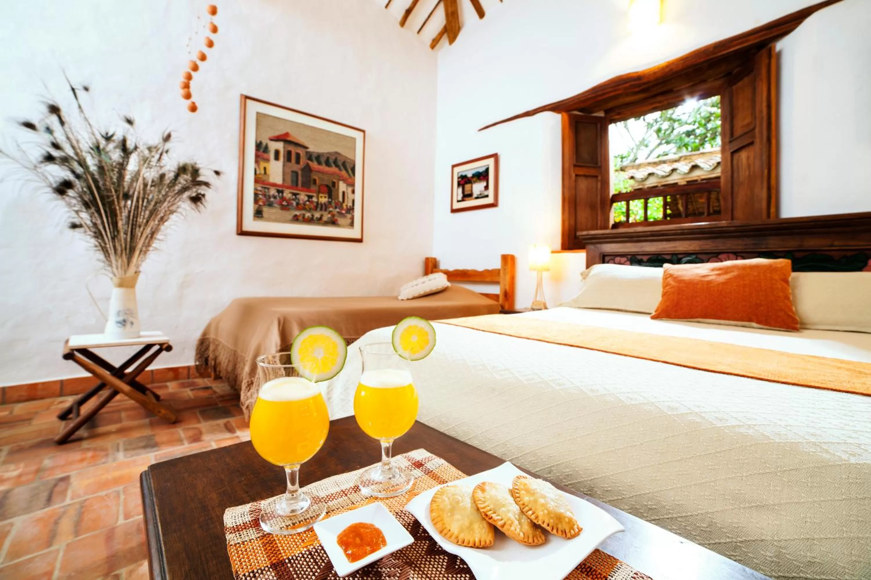 Bedroom in Hotel Buenosaires Barichara