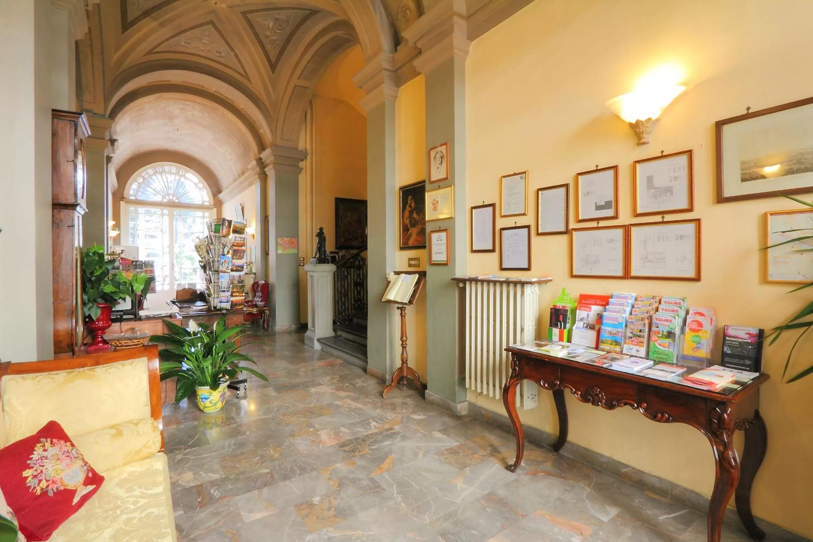Lobby or reception in Hotel Villa Liana