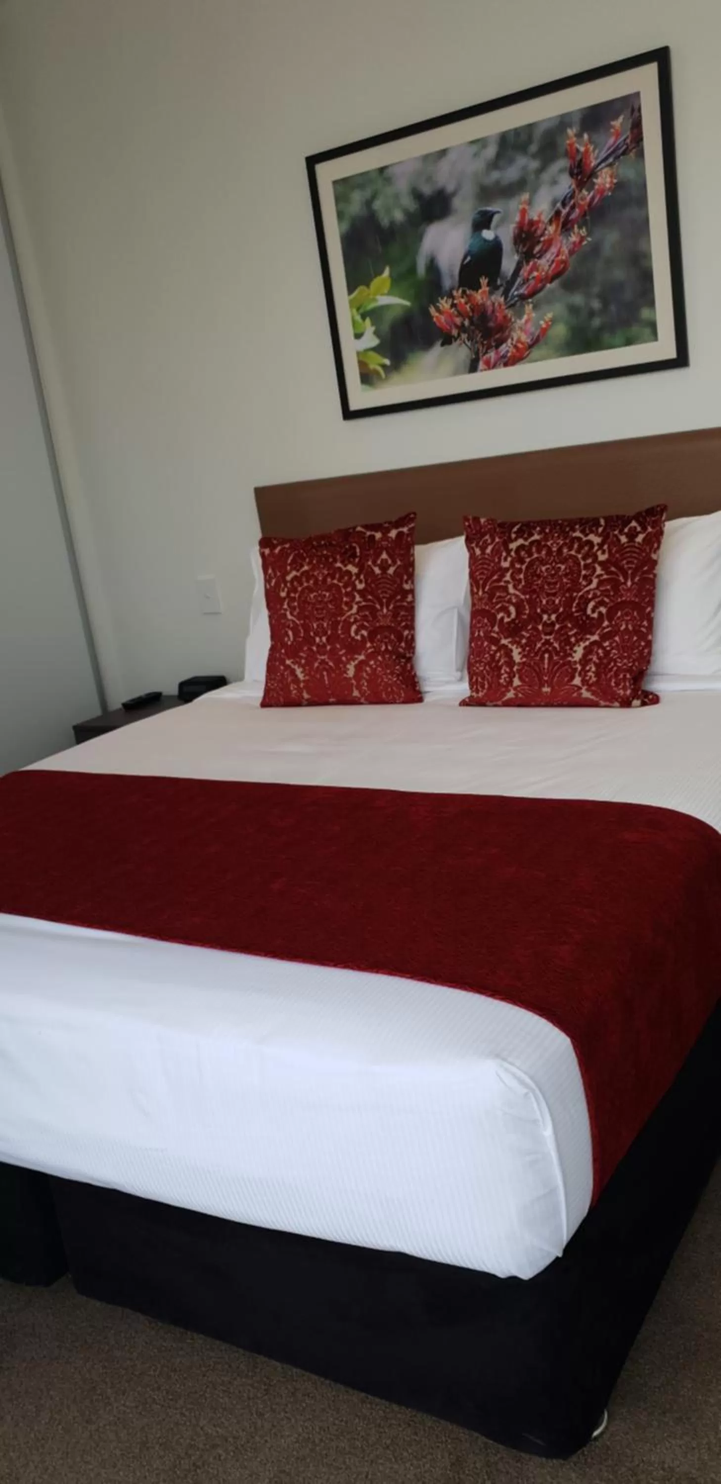 Bed in Ramada Suites by Wyndham Auckland Manukau Pacfic Centre