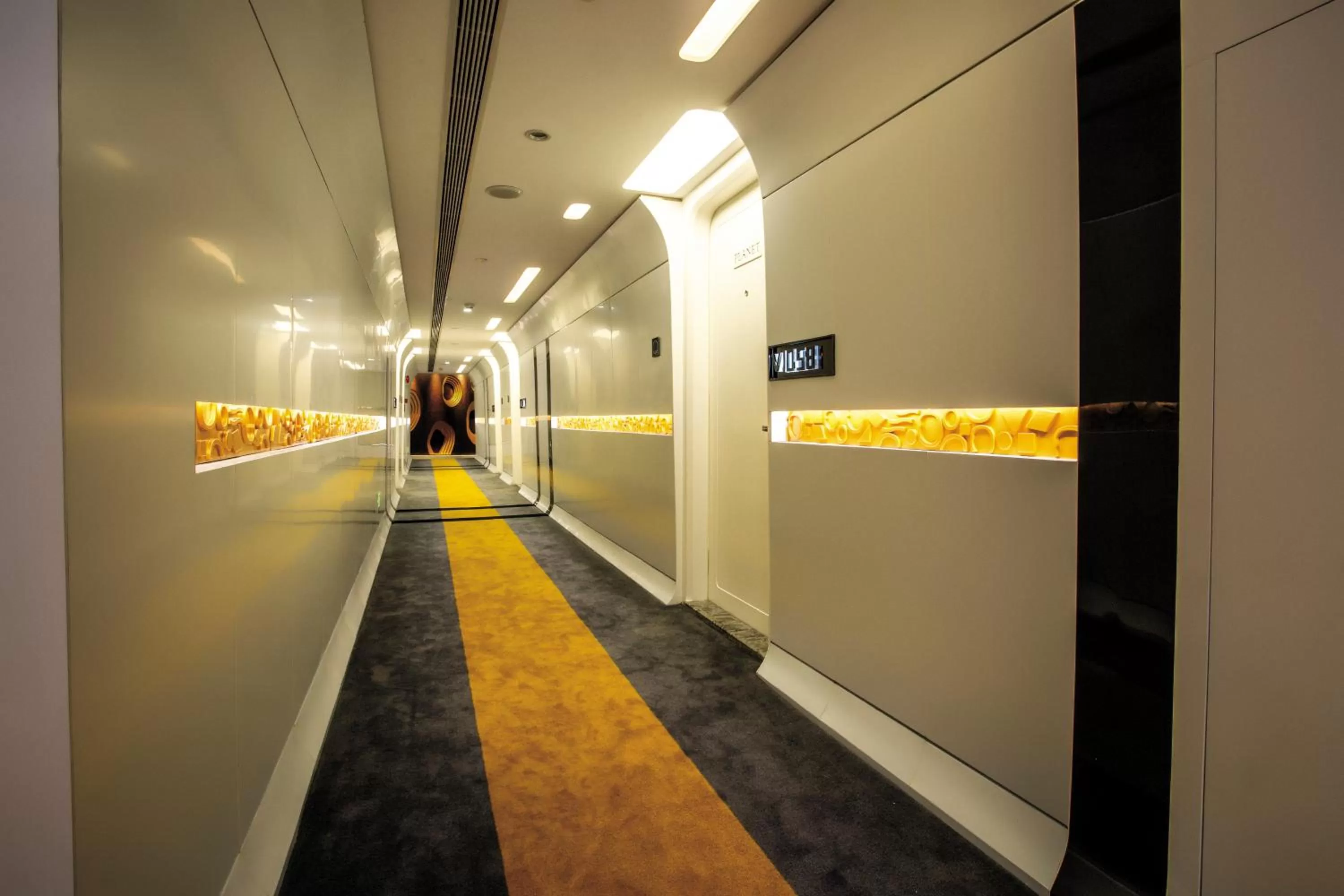 Facade/entrance in Guangzhou Planet Hotel