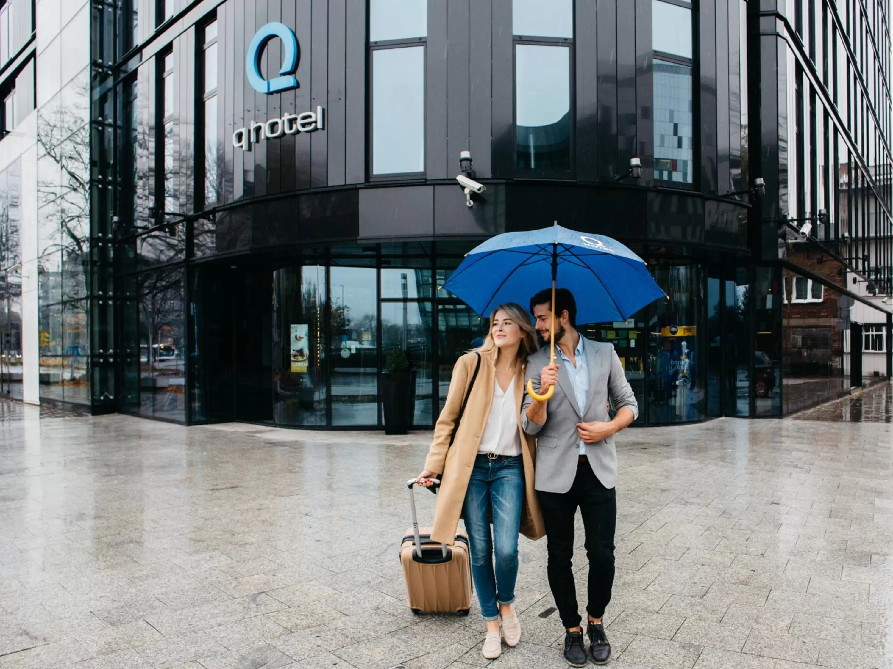 Facade/entrance in Q Hotel Plus Kraków