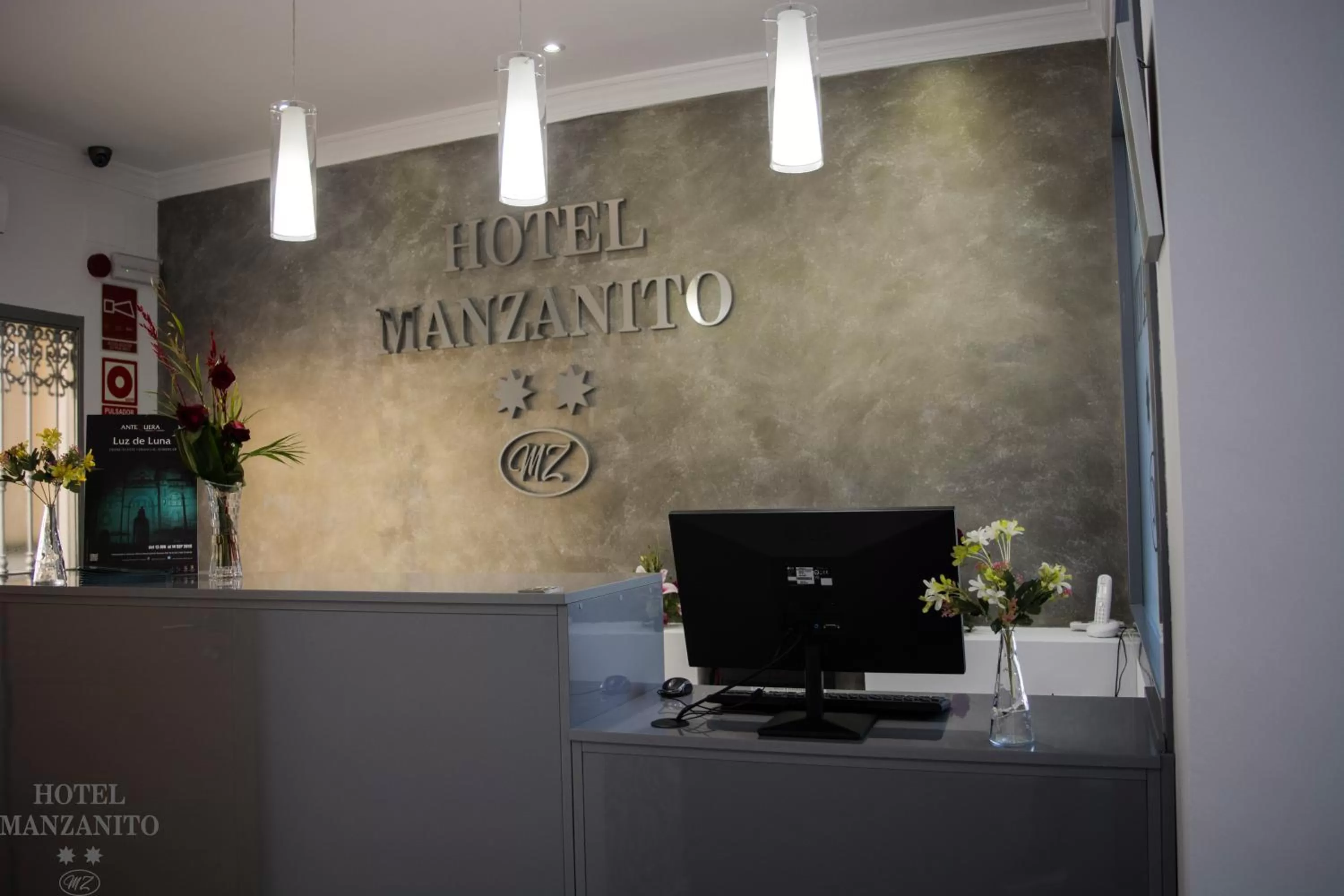 Lobby or reception in Hotel Manzanito