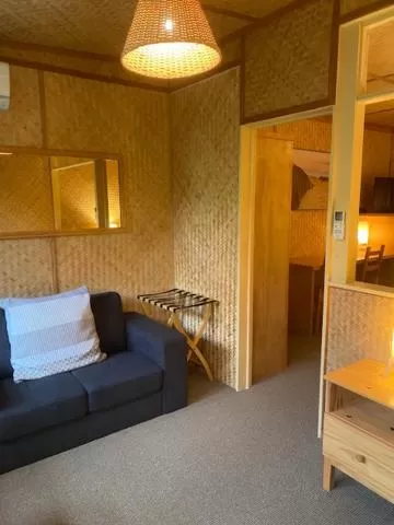 Bed in Tallow Beach Motel