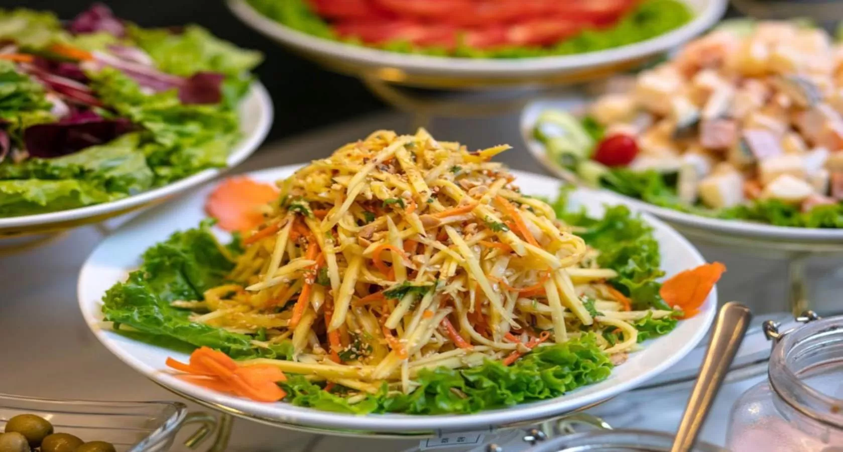 Breakfast in Golden Sun Hotel