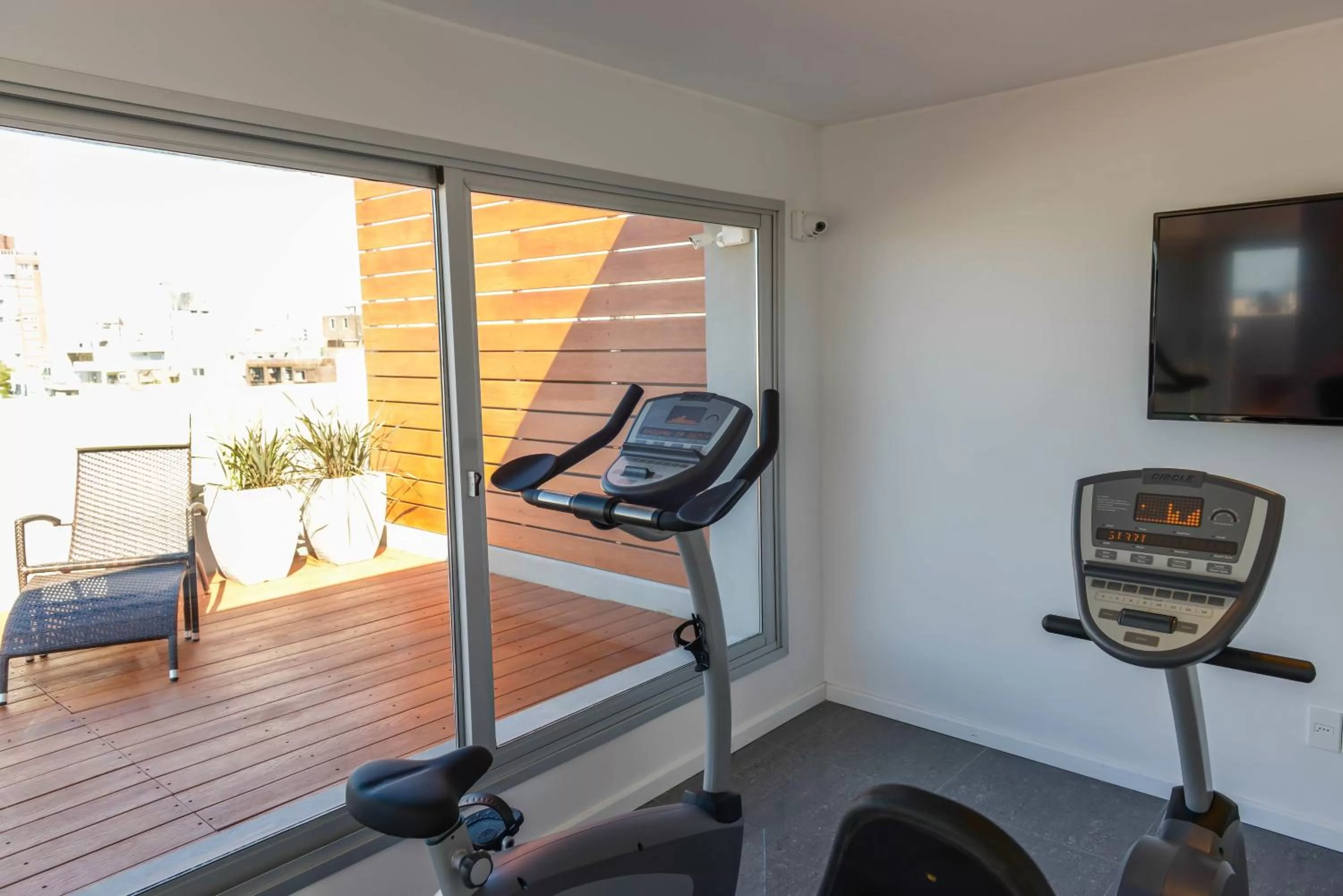 Fitness centre/facilities in Mérit Montevideo Apart & Suites