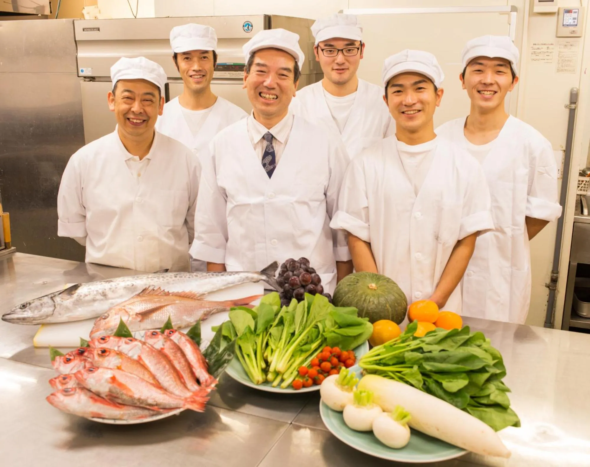 Staff in Honjin Hiranoya Annex