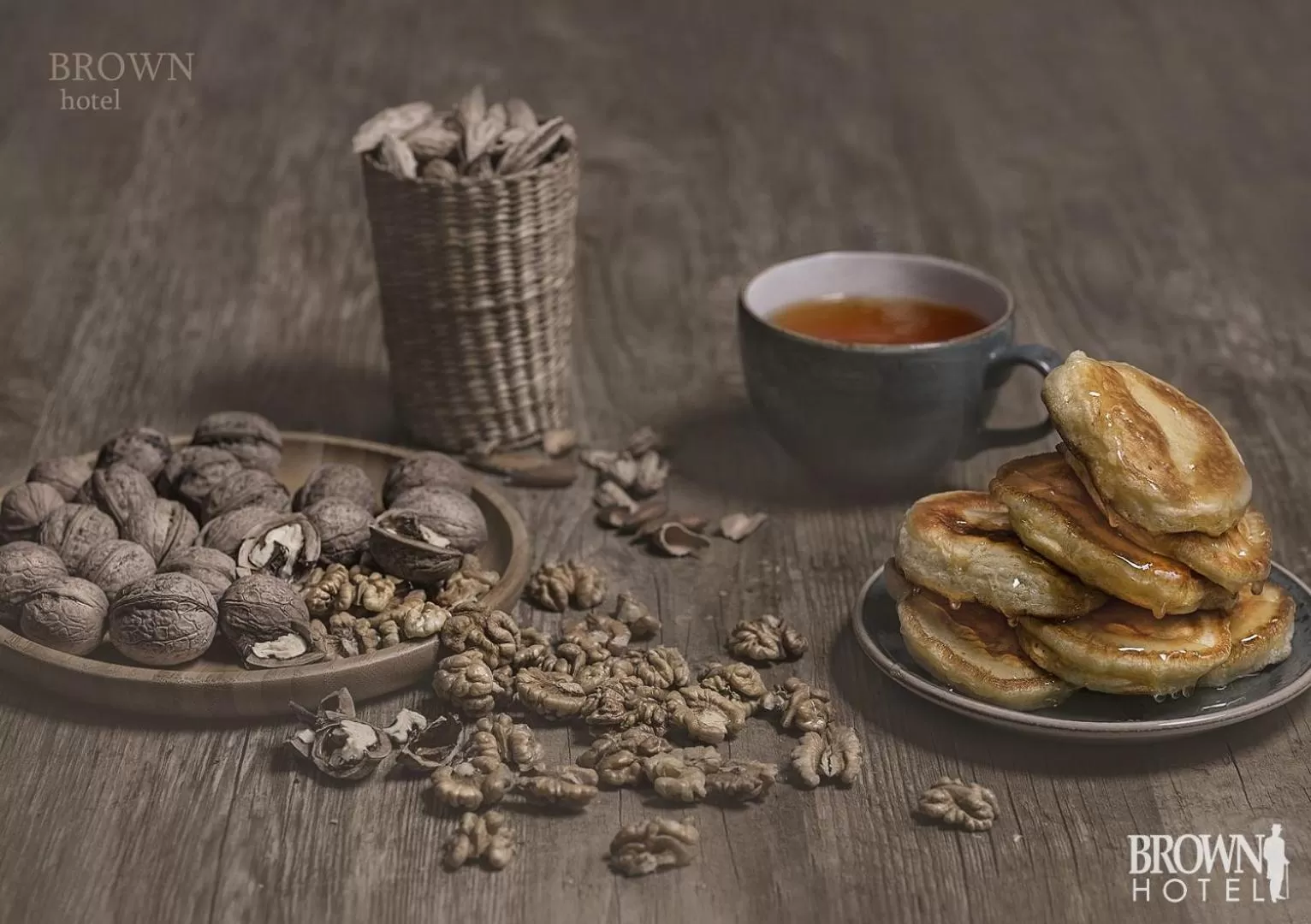 Food and drinks in Brown Hotel