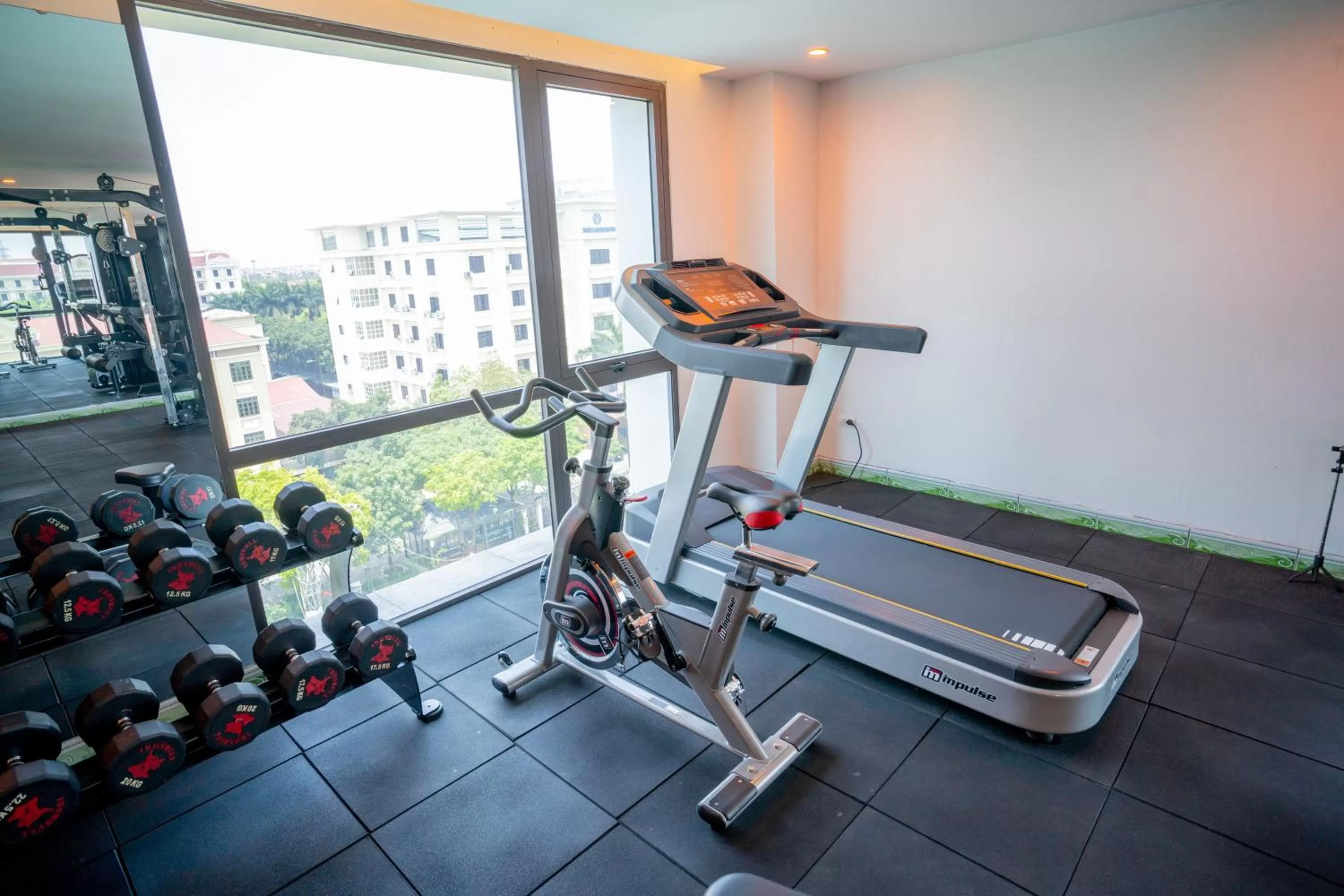Fitness centre/facilities in MT Collection Hotel