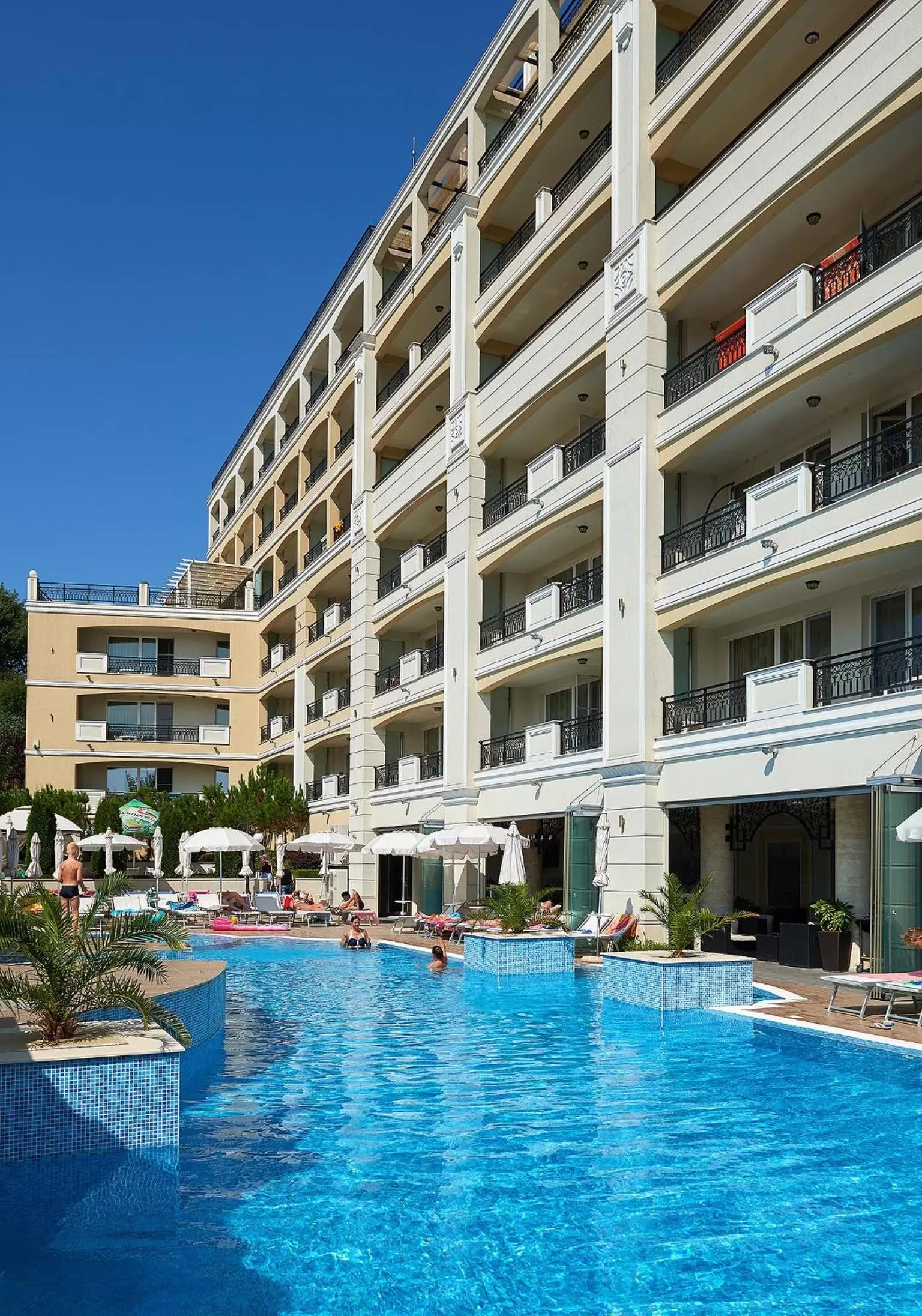 Swimming pool in Penelopa Palace Apart Hotel & SPA