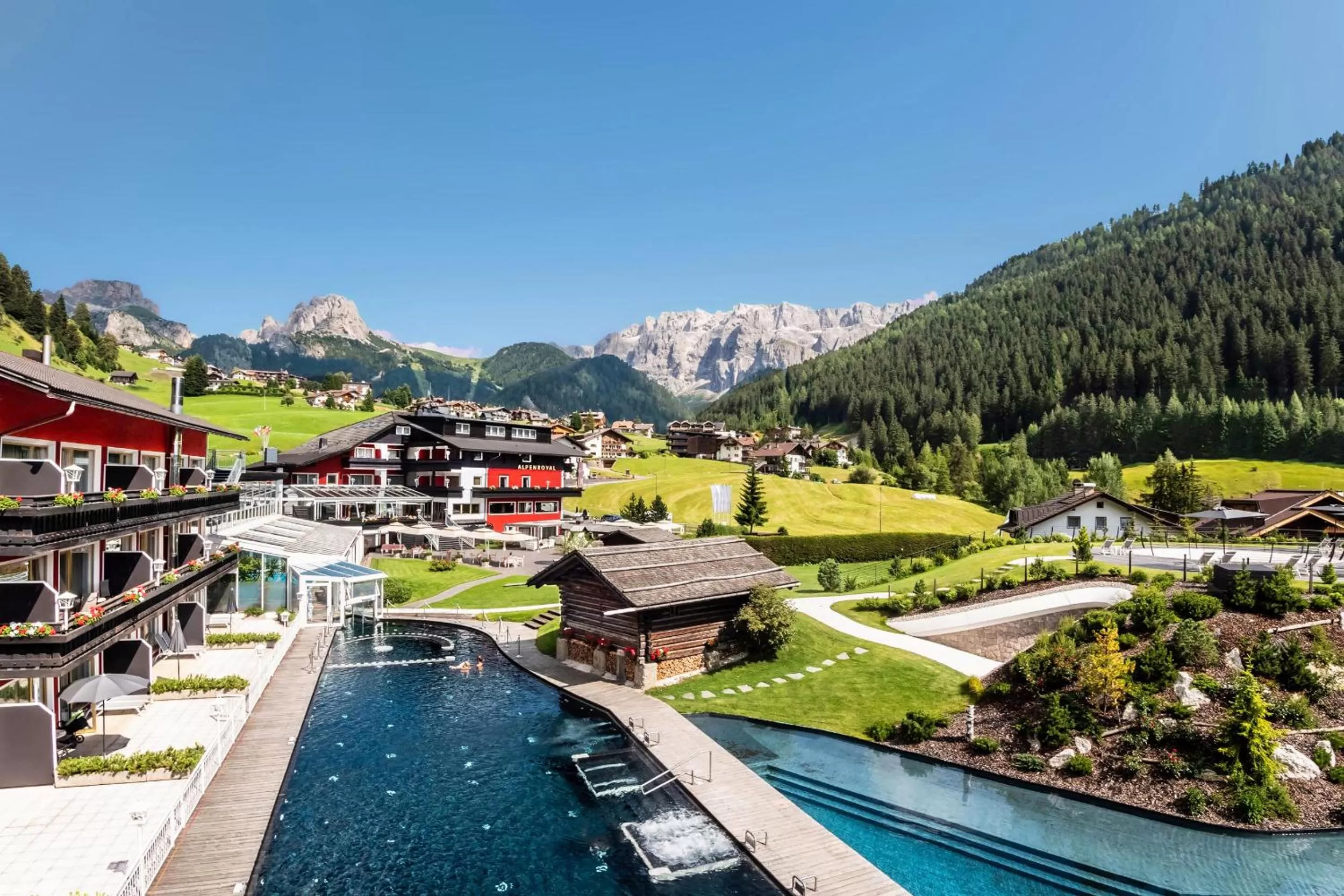 Bird's eye view in Hotel Alpenroyal - The Leading Hotels of the World