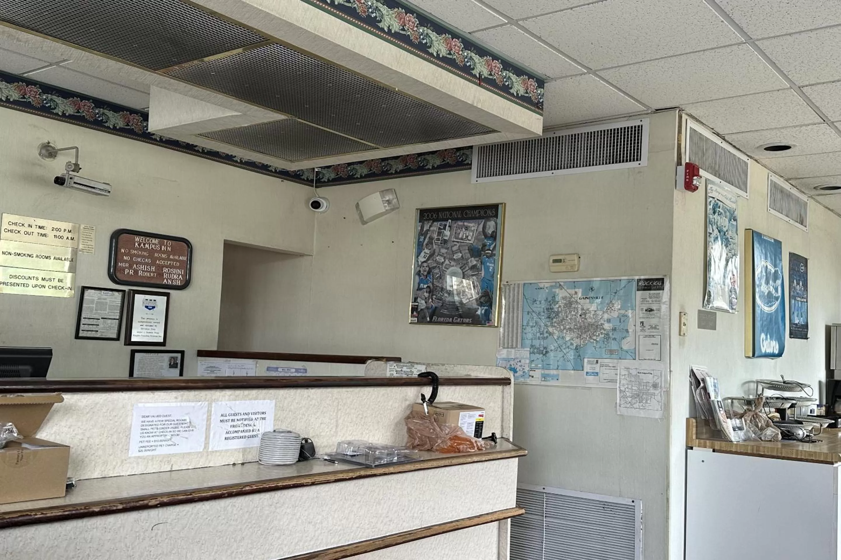 Lobby or reception in Kampus Inn Gainesville - University Area Hotel